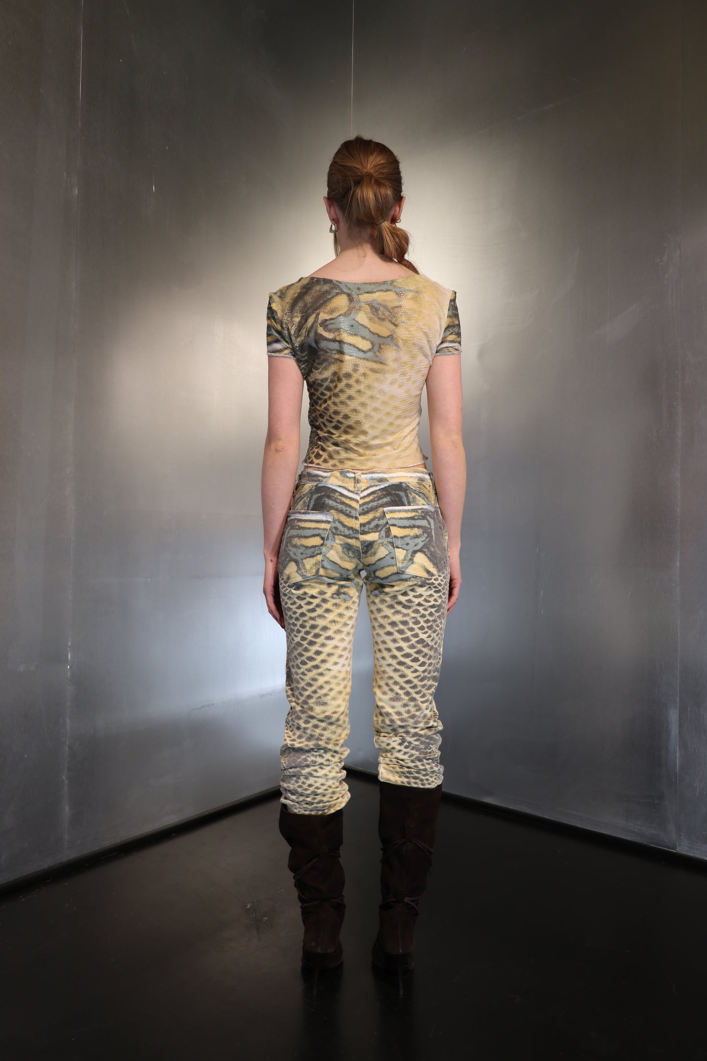 Roberto Cavalli Y2K reptile set