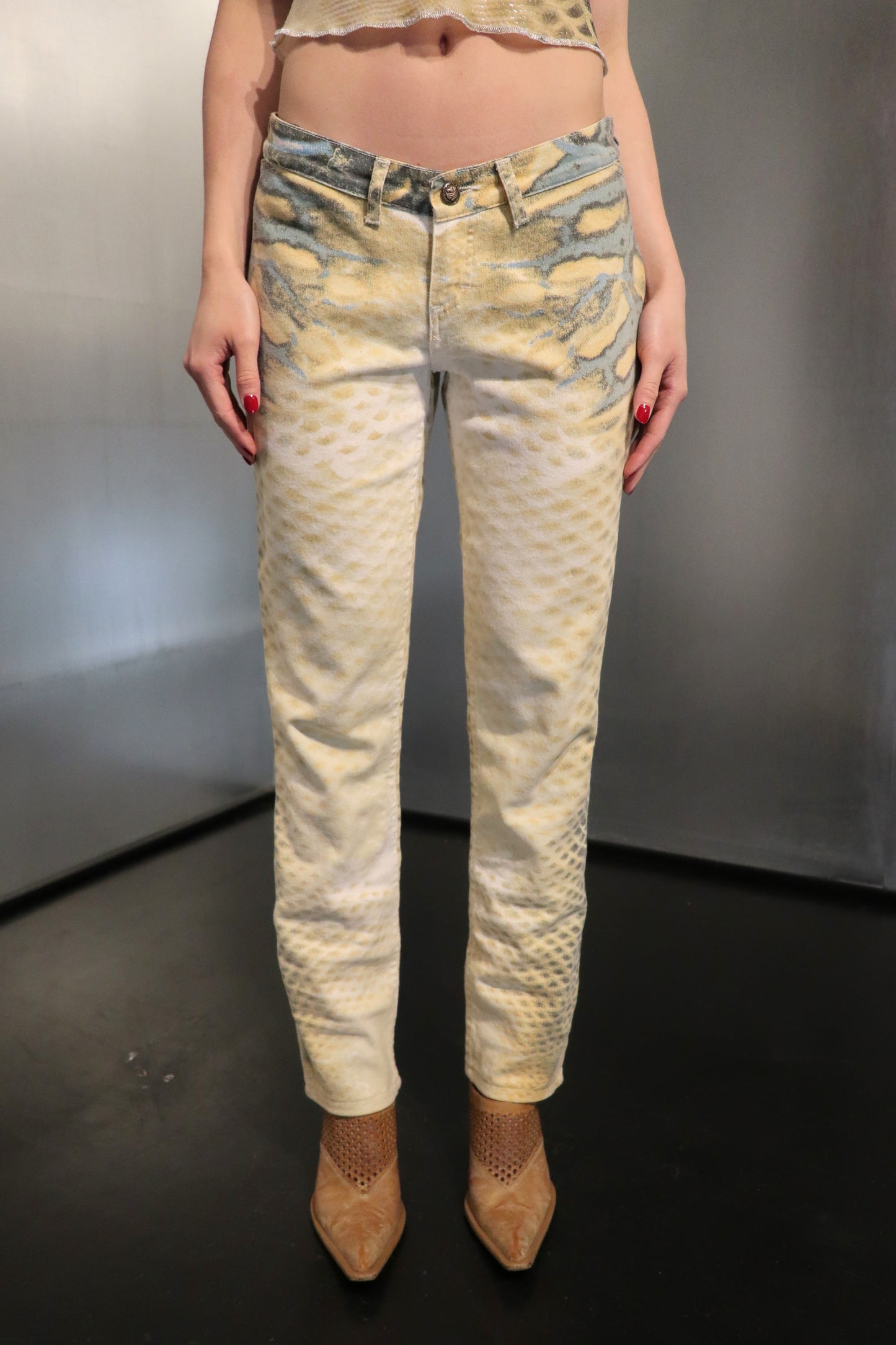 Roberto Cavalli Y2K reptile set