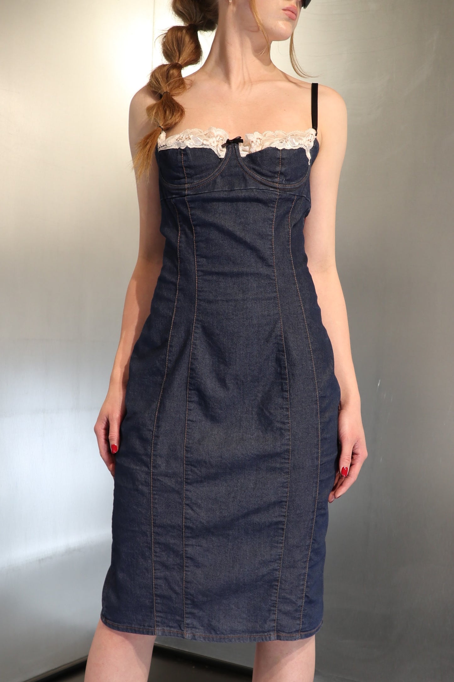 2000´s Dolce & Gabbana Denim Corset Dress