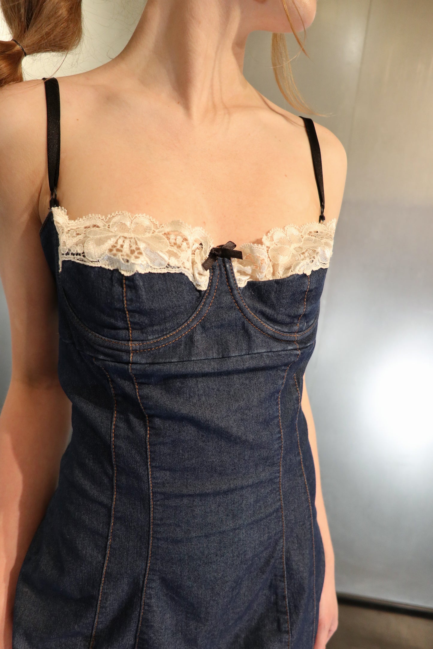 2000´s Dolce & Gabbana Denim Corset Dress