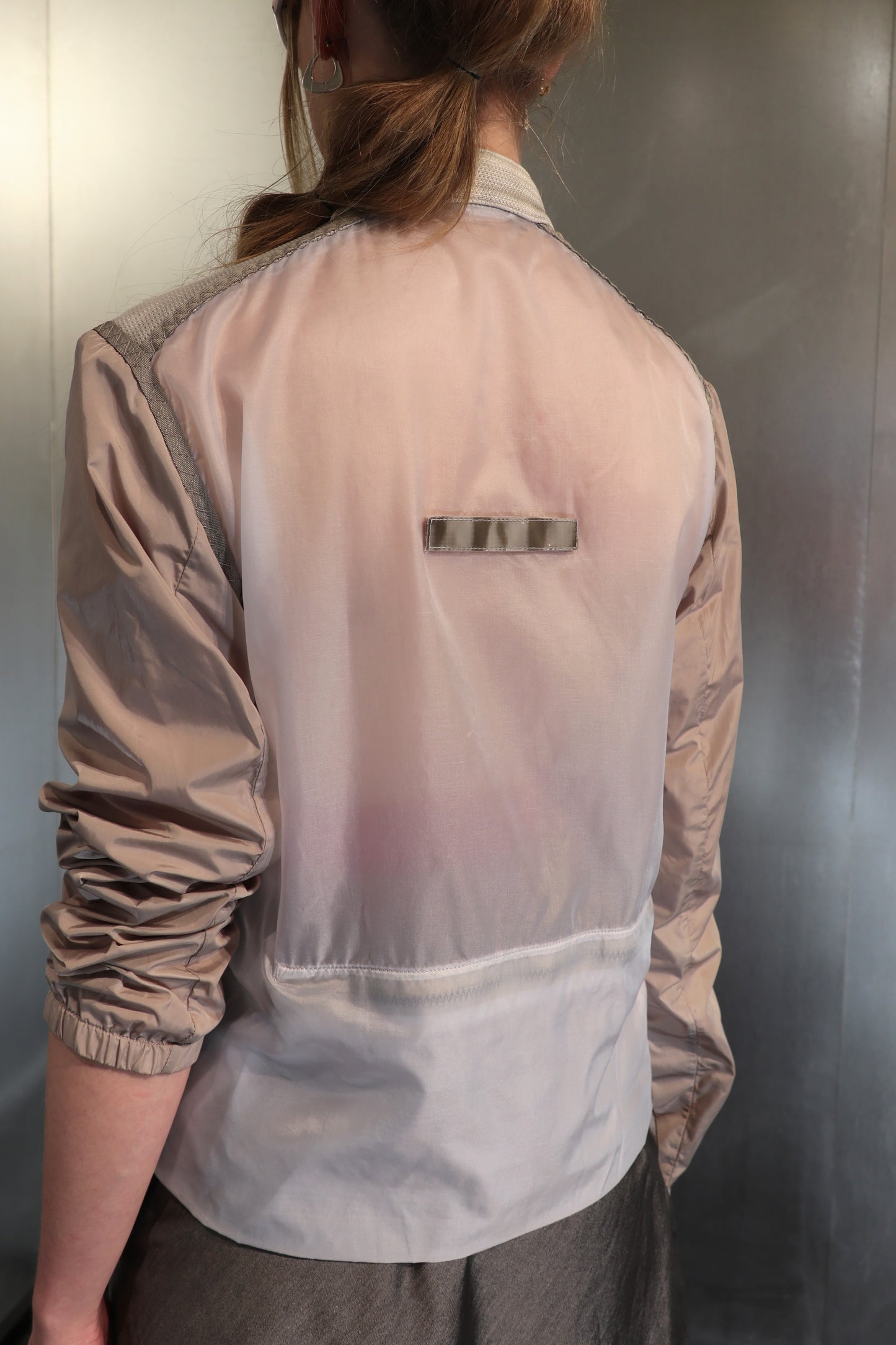 Prada Sport SS00 Technical Mesh Moto Jacket