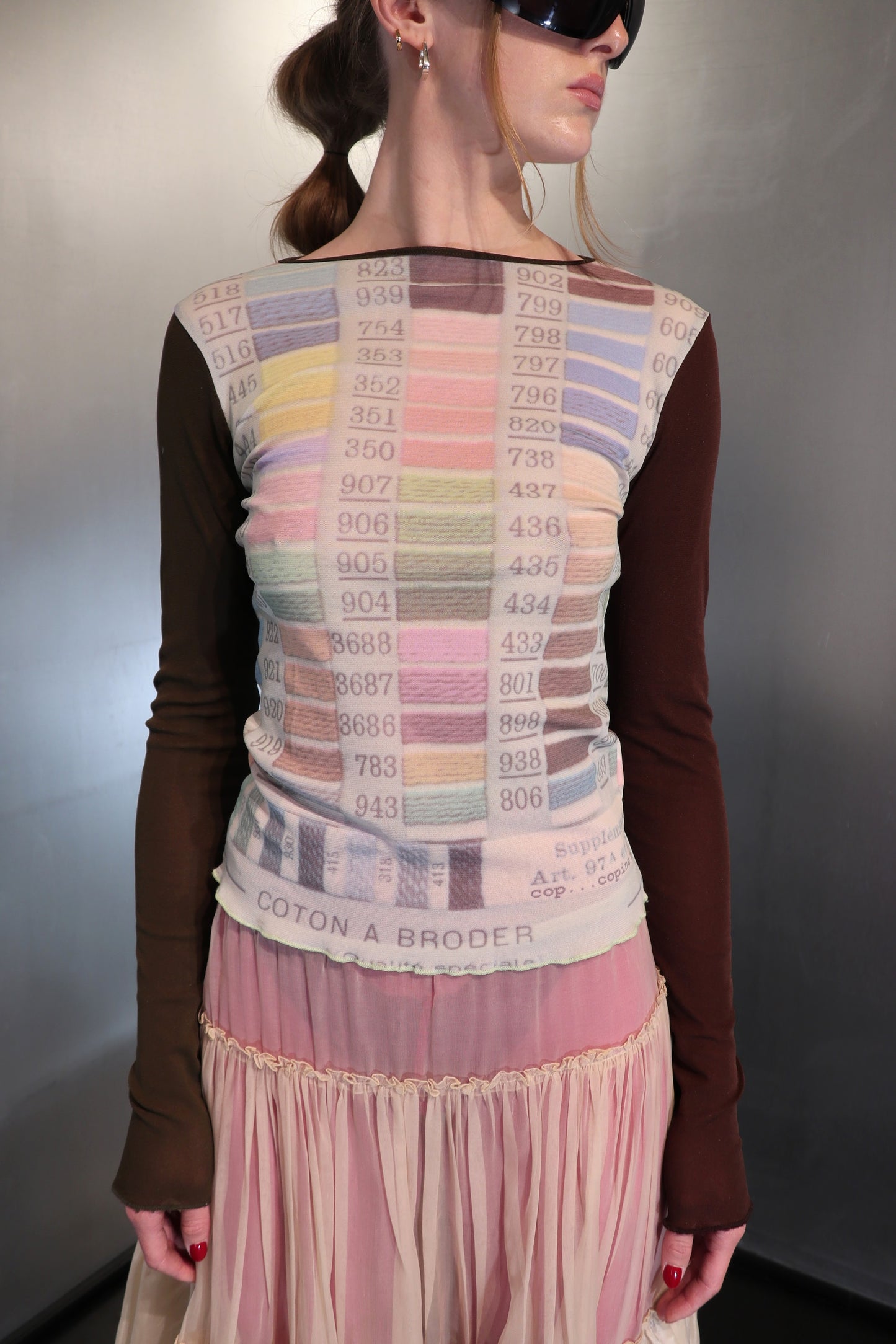 2000´s Cop Copine "Color Finder" Mesh topp