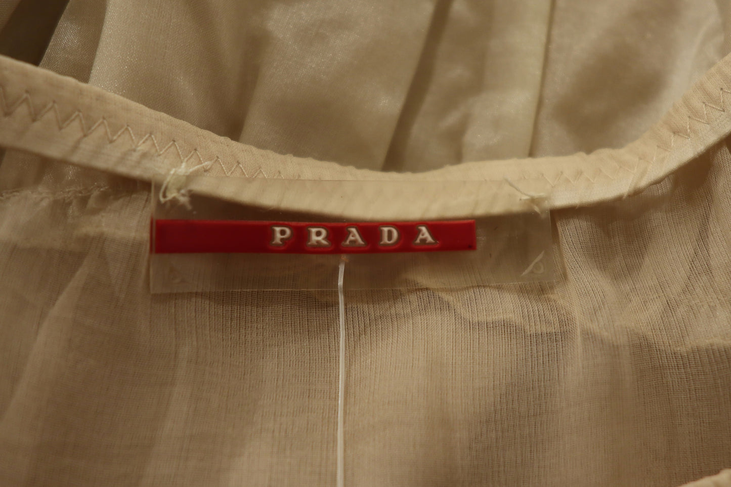 2000´s Prada Nude Ruffles Skirt