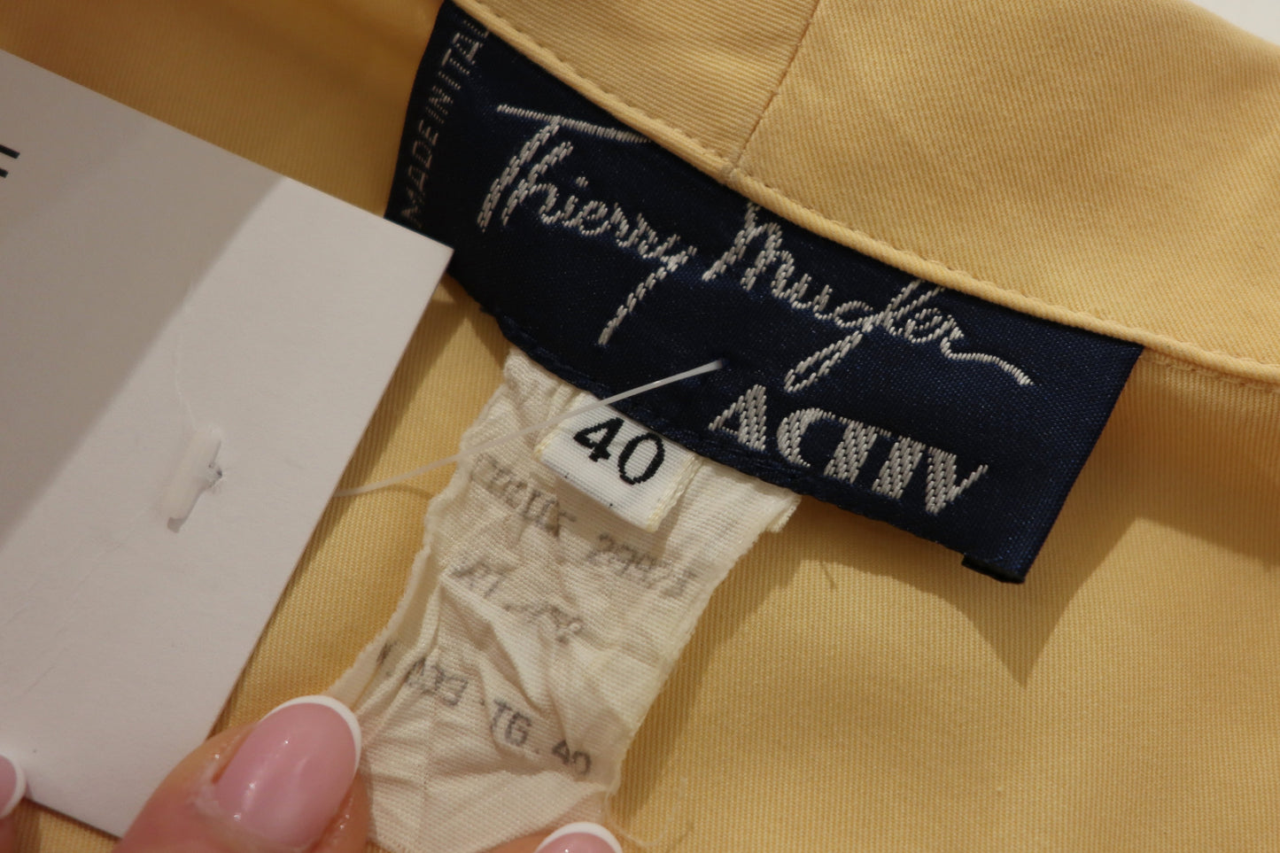 Mugler suit set