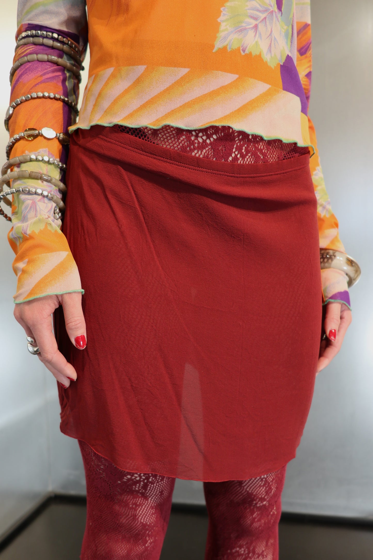 Missoni Sheer mini Skirt