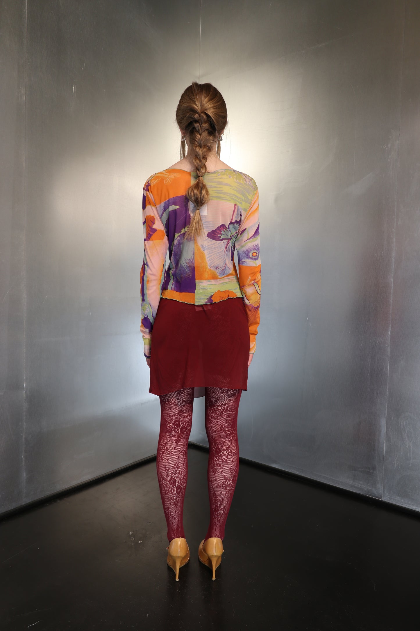 KENZO Colorfull Mesh Top