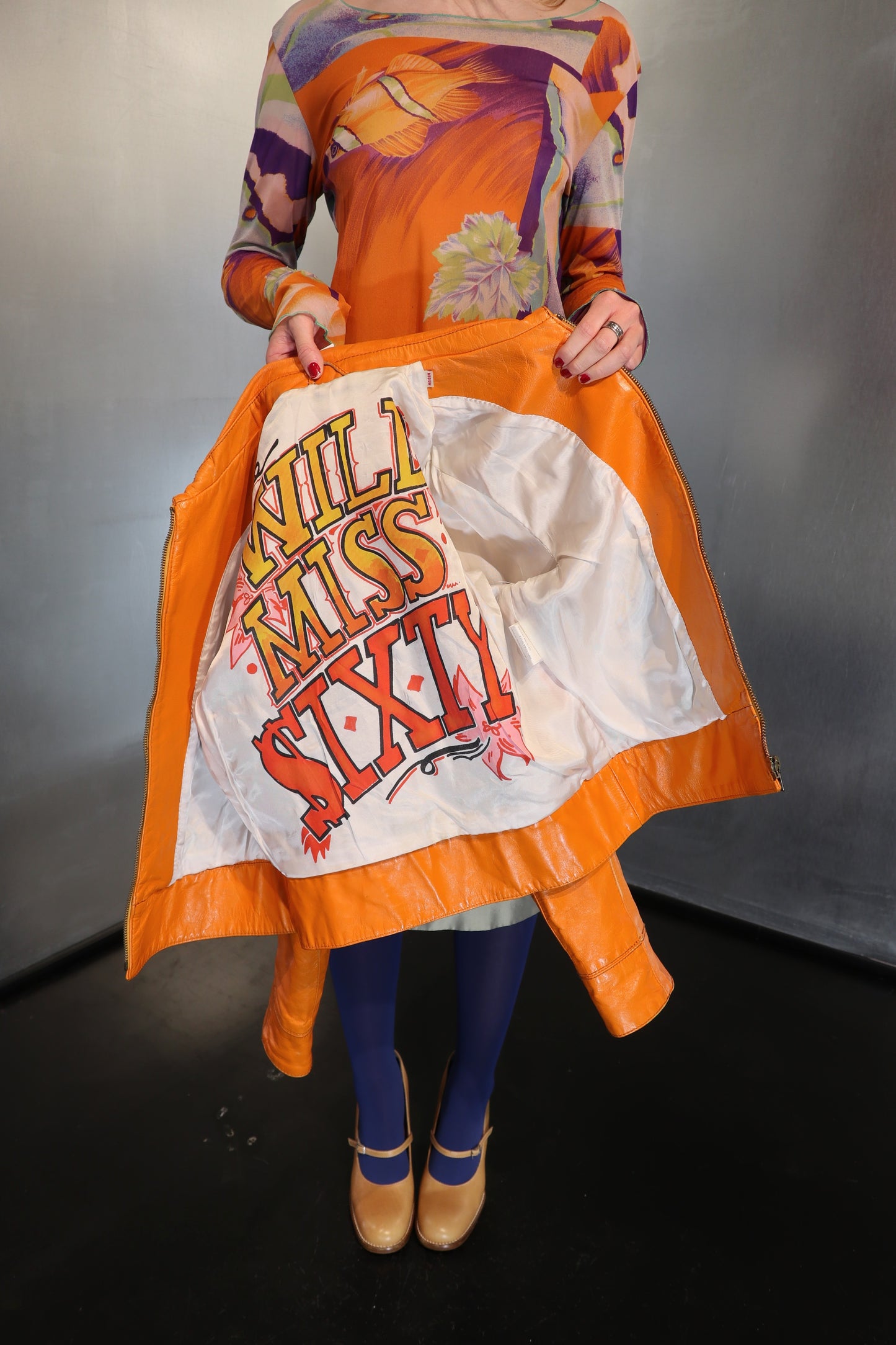 Miss Sixty Wild Vibrant Orange Jacket
