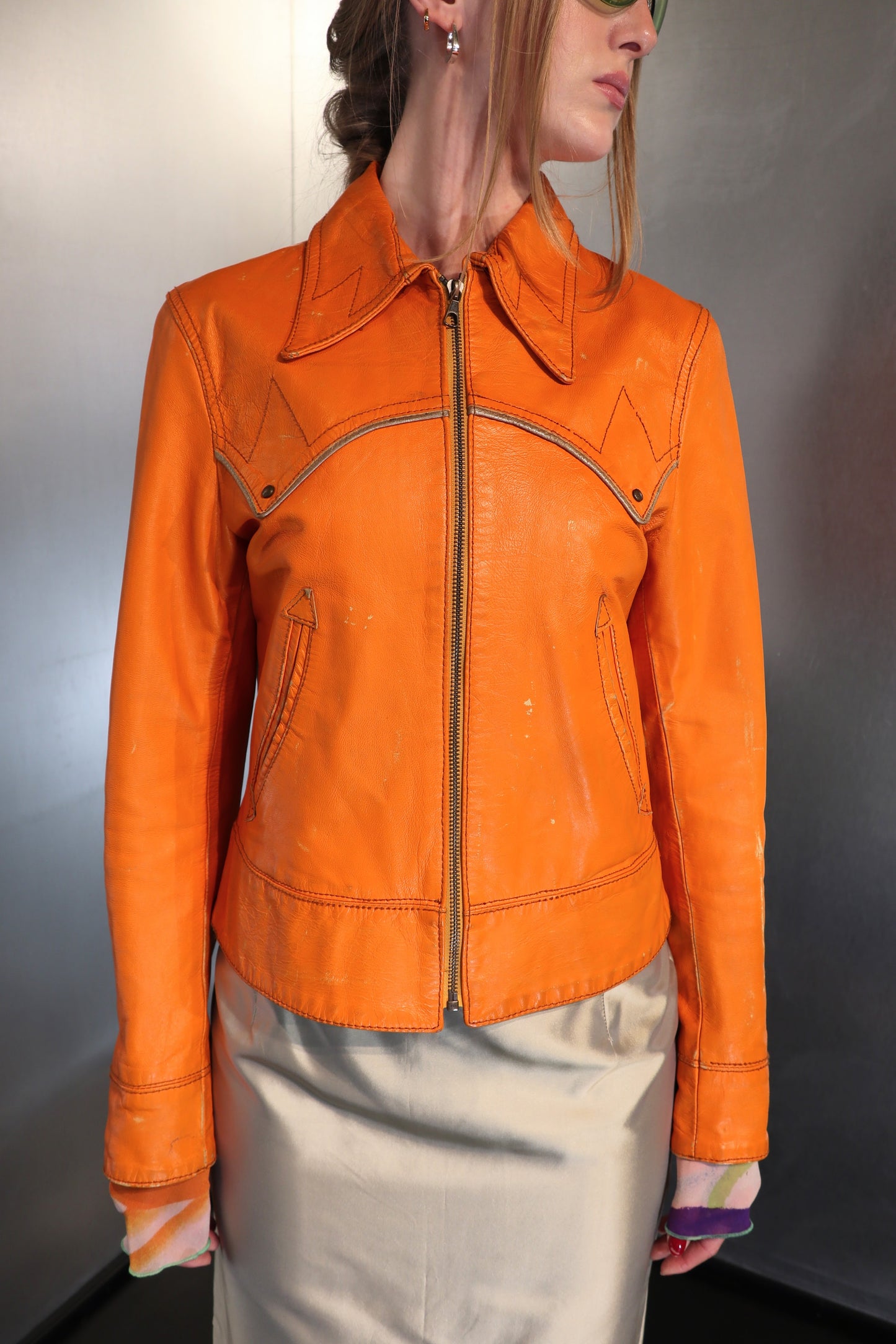 Miss Sixty Wild Vibrant Orange Jacket