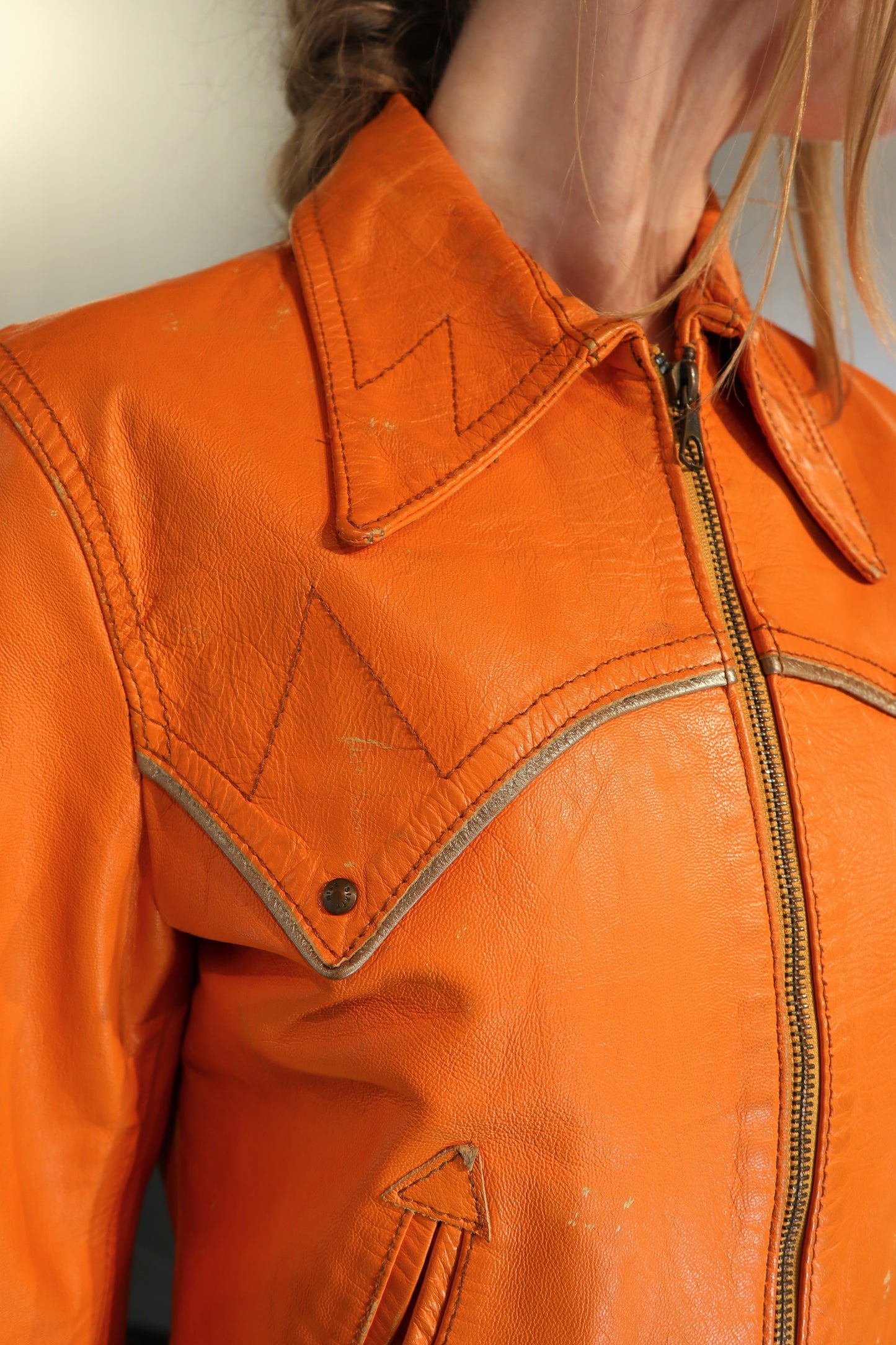 Miss Sixty Wild Vibrant Orange Jacket