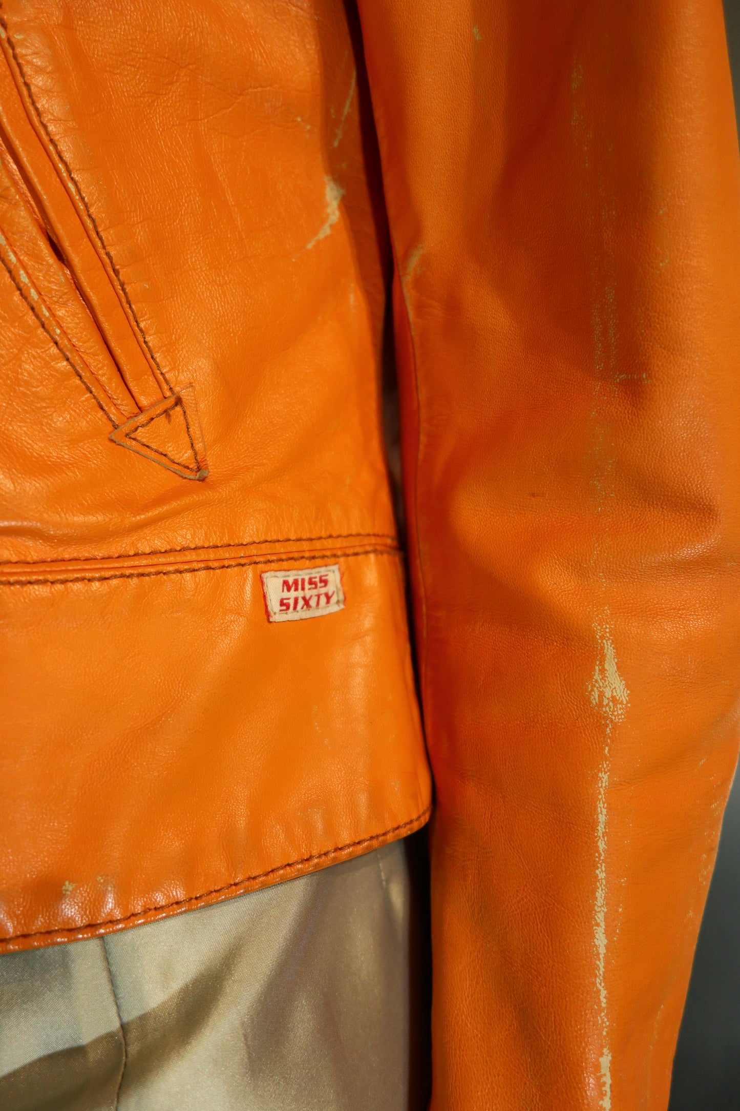 Miss Sixty Wild Vibrant Orange Jacket