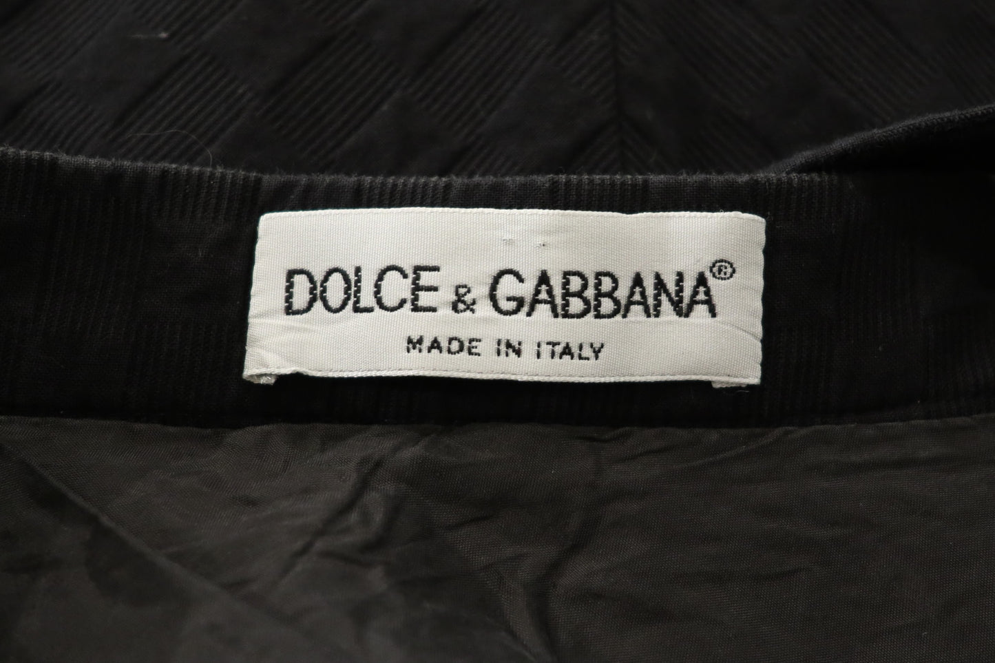 90´s Dolce & Gabbana Structured Wrap skirt