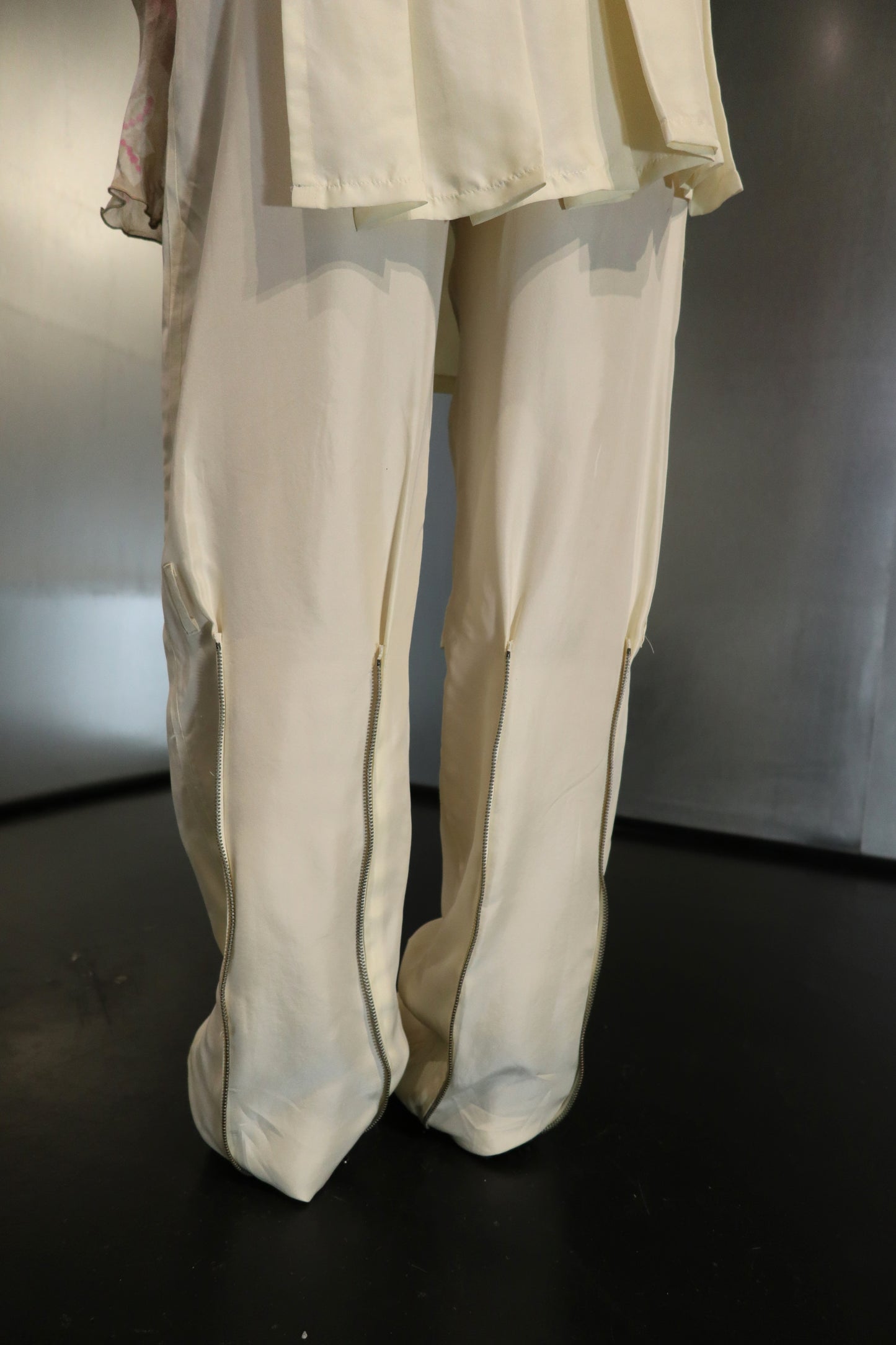 Gaetano Navarra Detachable Skirt Pants