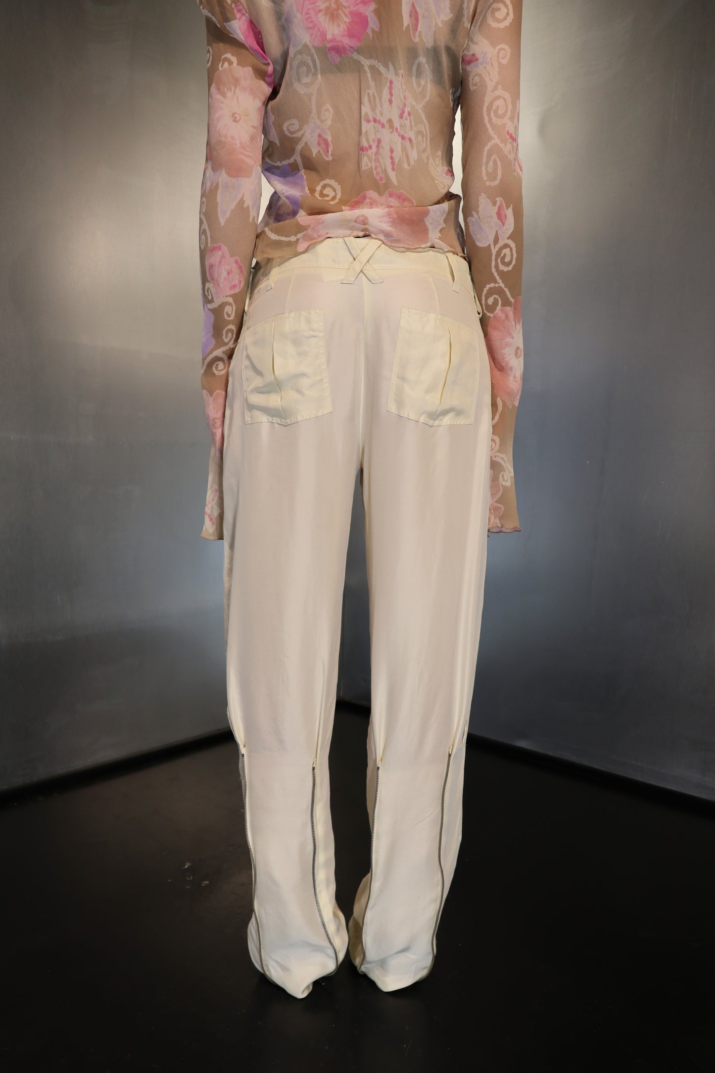 Gaetano Navarra Detachable Skirt Pants