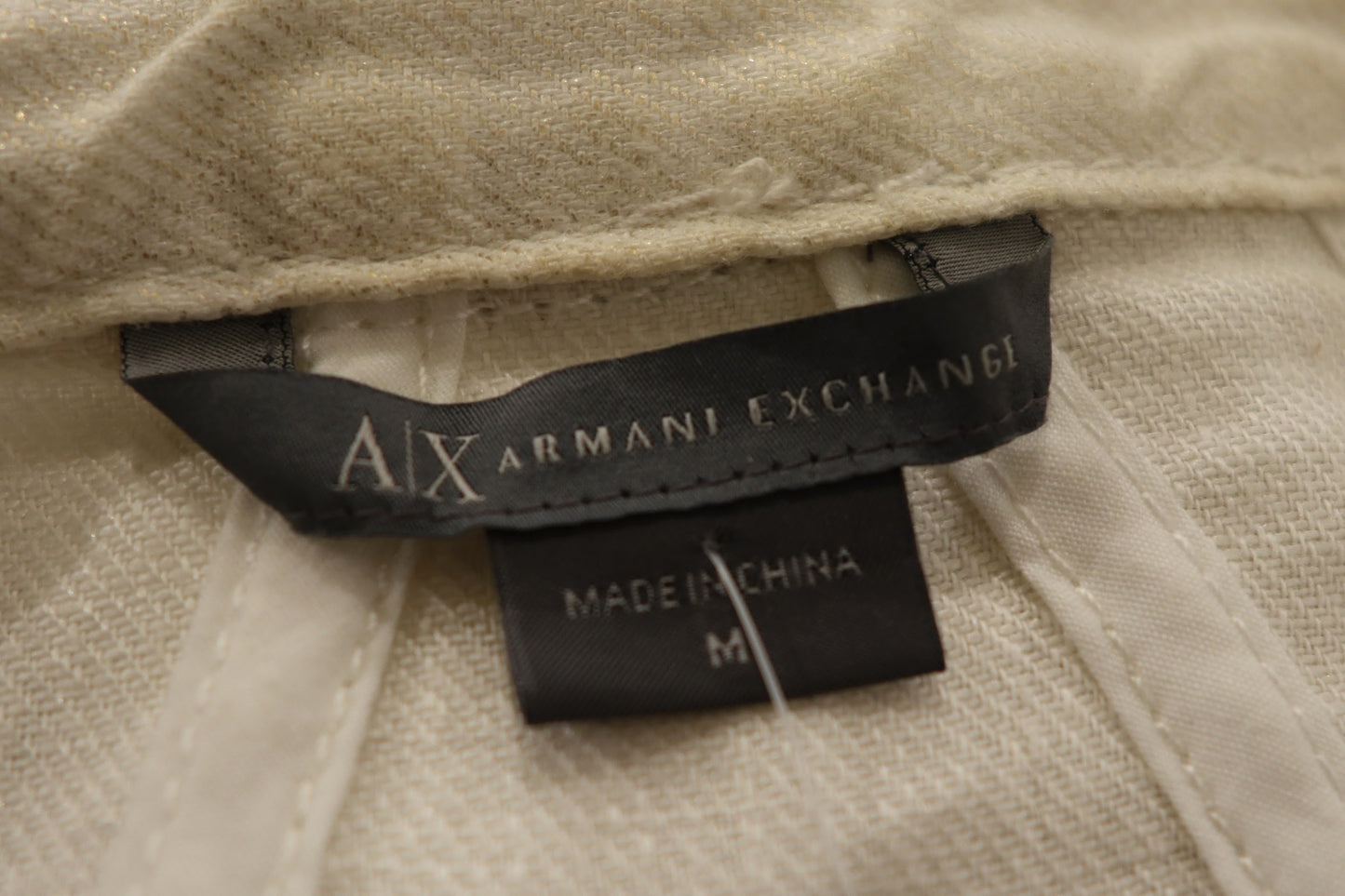 2000´s Armani Exchange Soft Linnen Biker Jacket