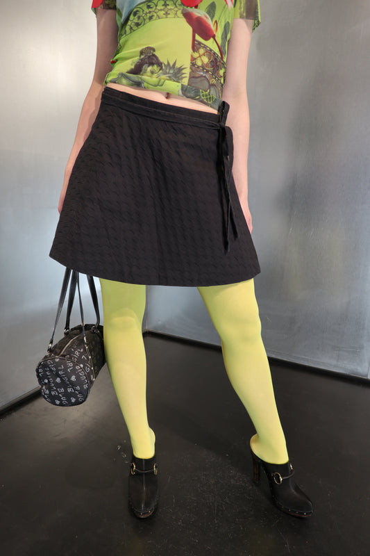 90´s Dolce & Gabbana Structured Wrap skirt