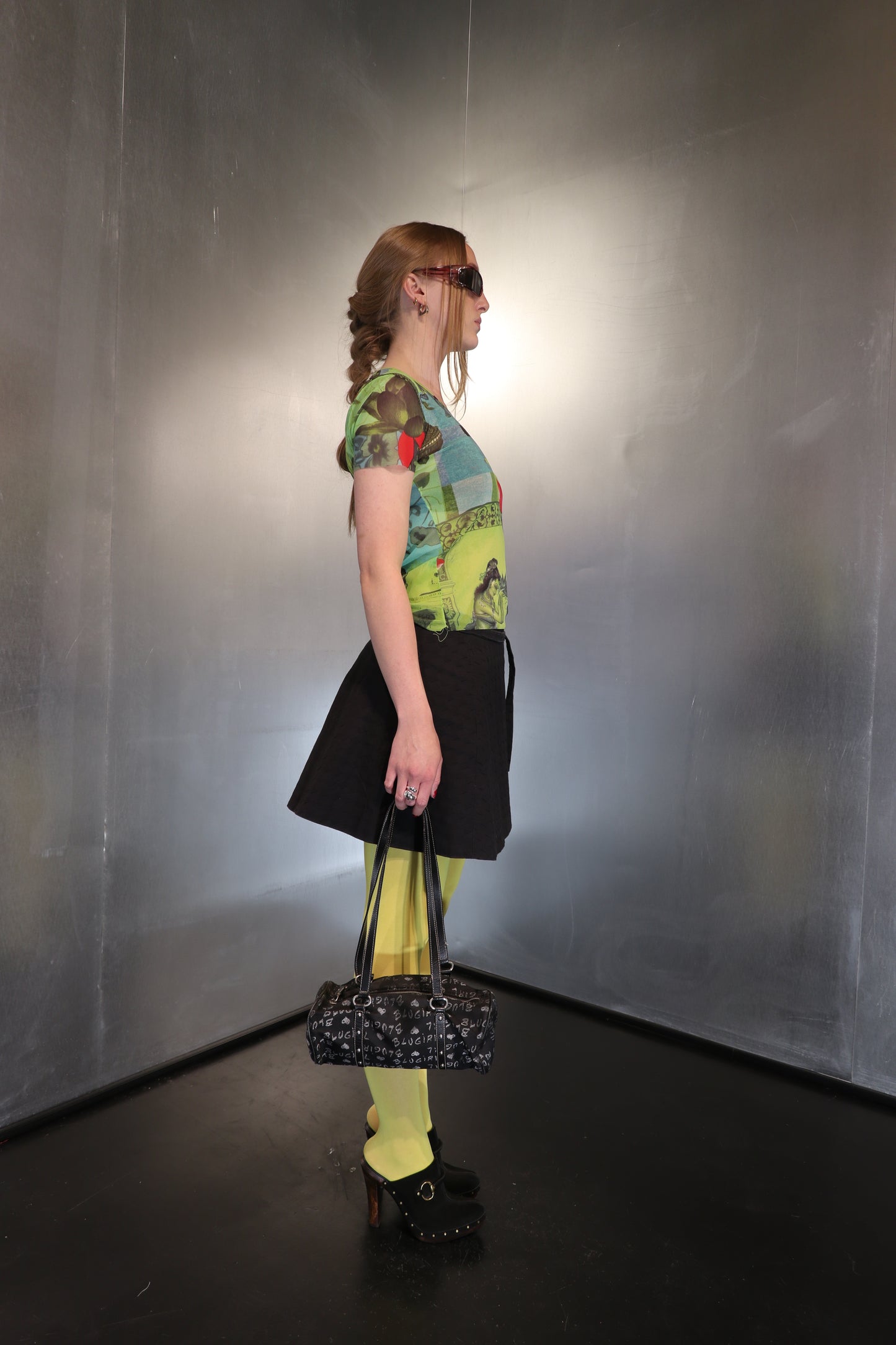 90´s Dolce & Gabbana Structured Wrap skirt