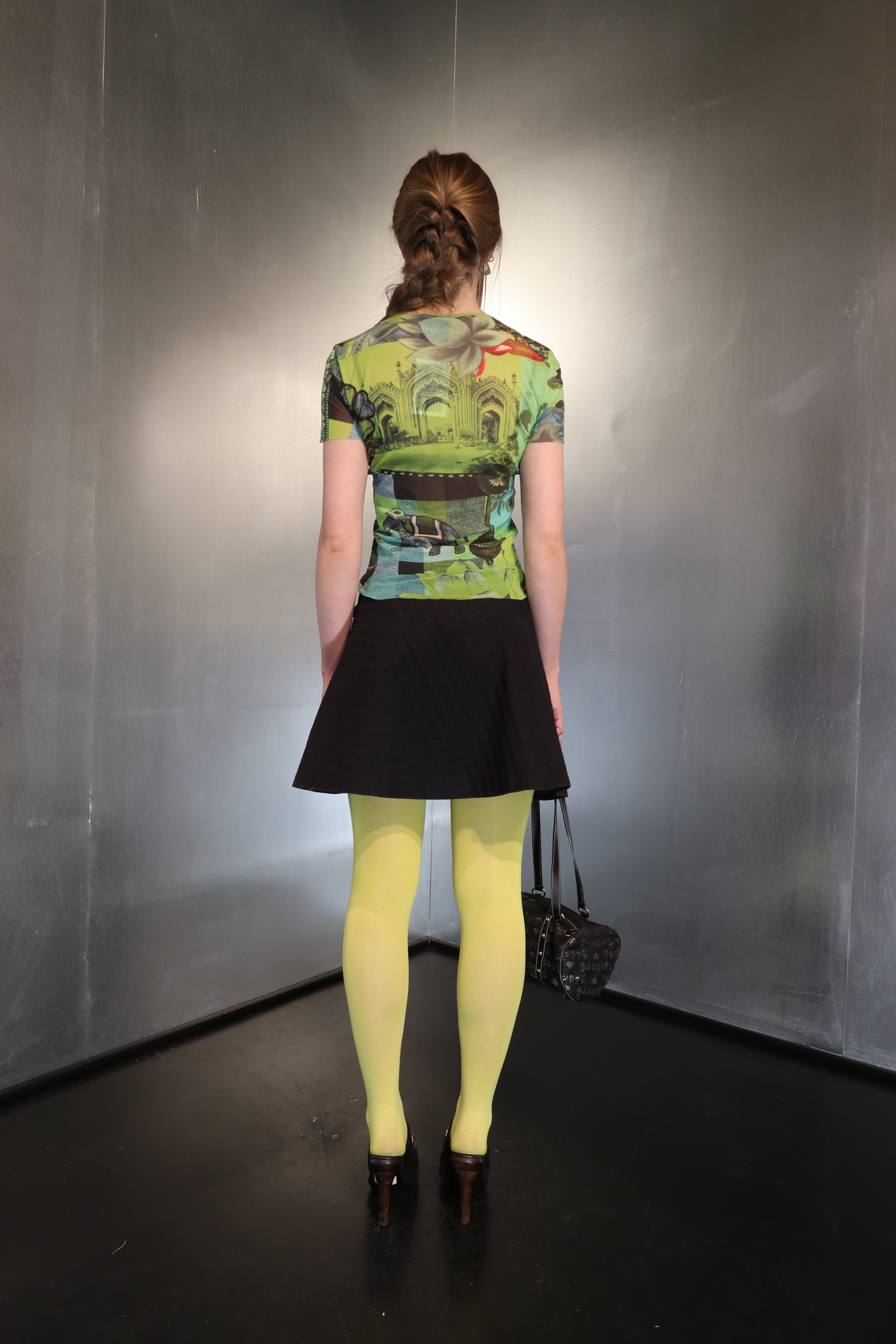 90´s Dolce & Gabbana Structured Wrap skirt