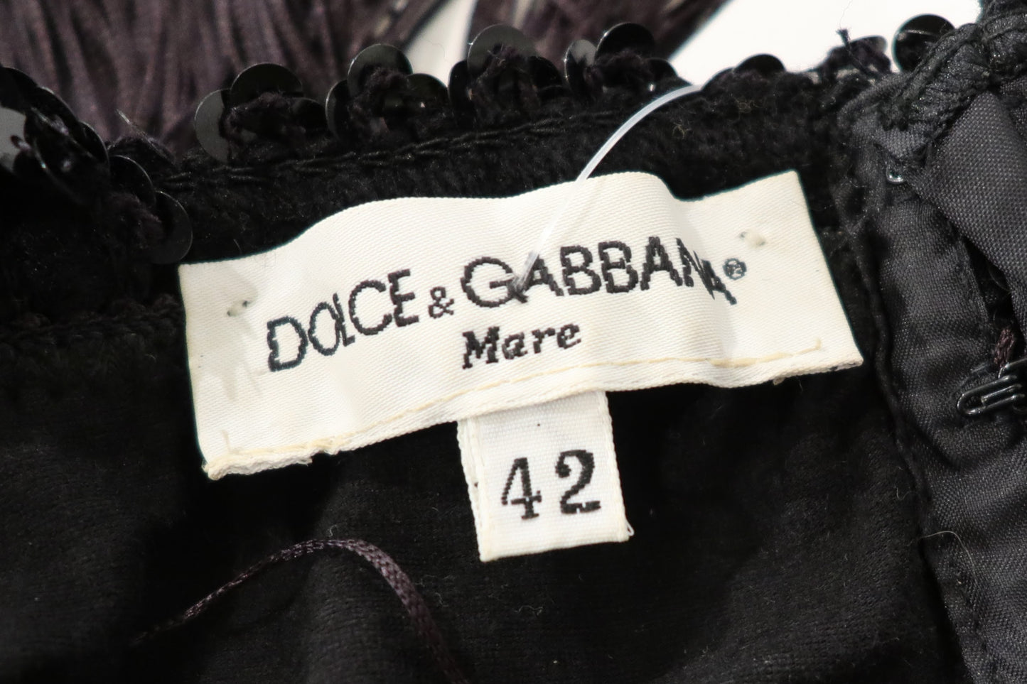 Dolce Gabbana "Mare" Fringe Bustier