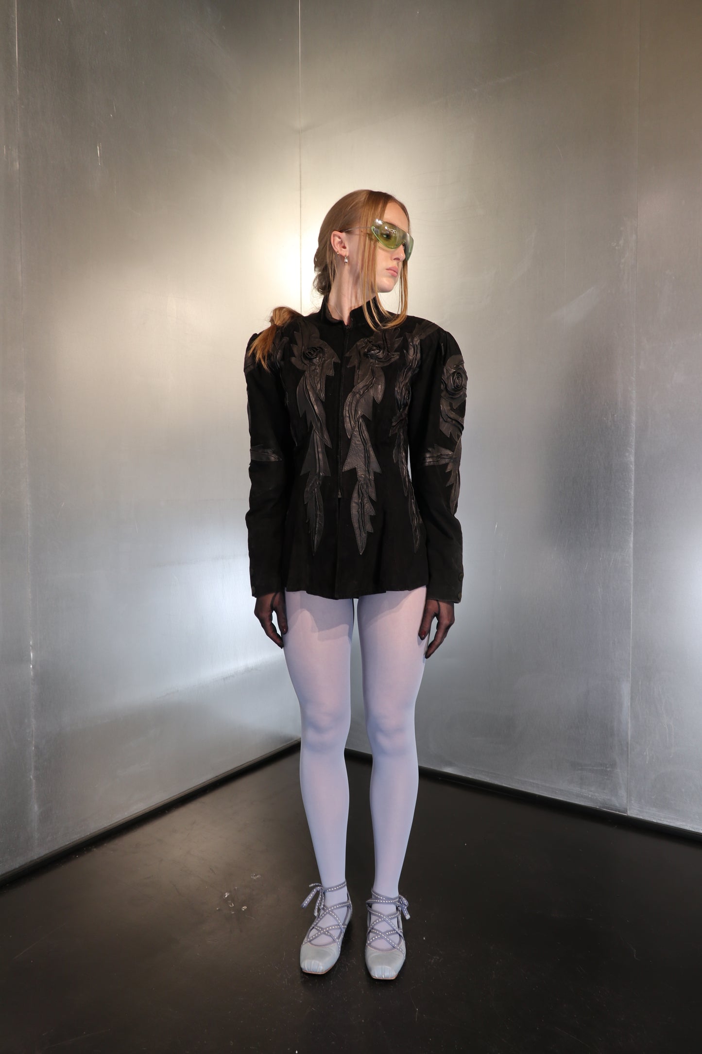 Rare 80´s Suede Appliqué Jacket