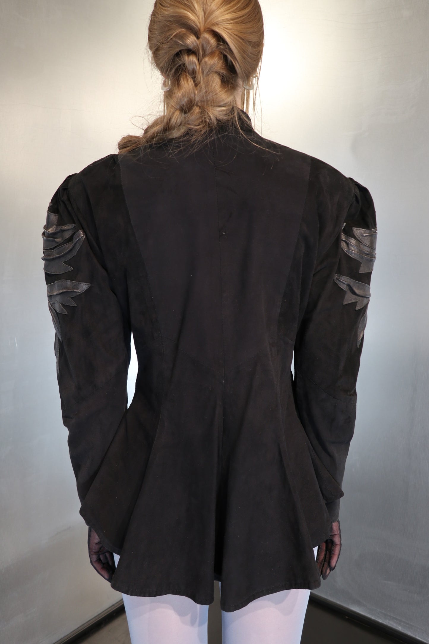 Rare 80´s Suede Appliqué Jacket