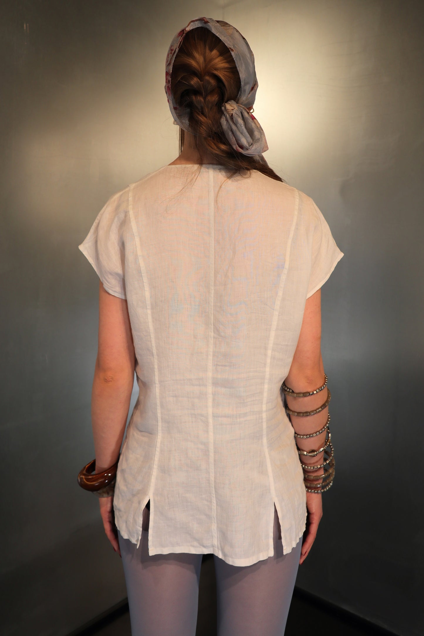 90´s Jil Sander Linnen Button Down Top