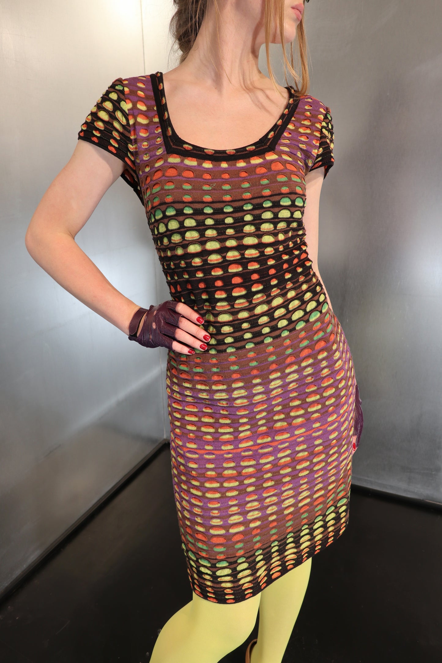 M by Missoni Geometric Dress