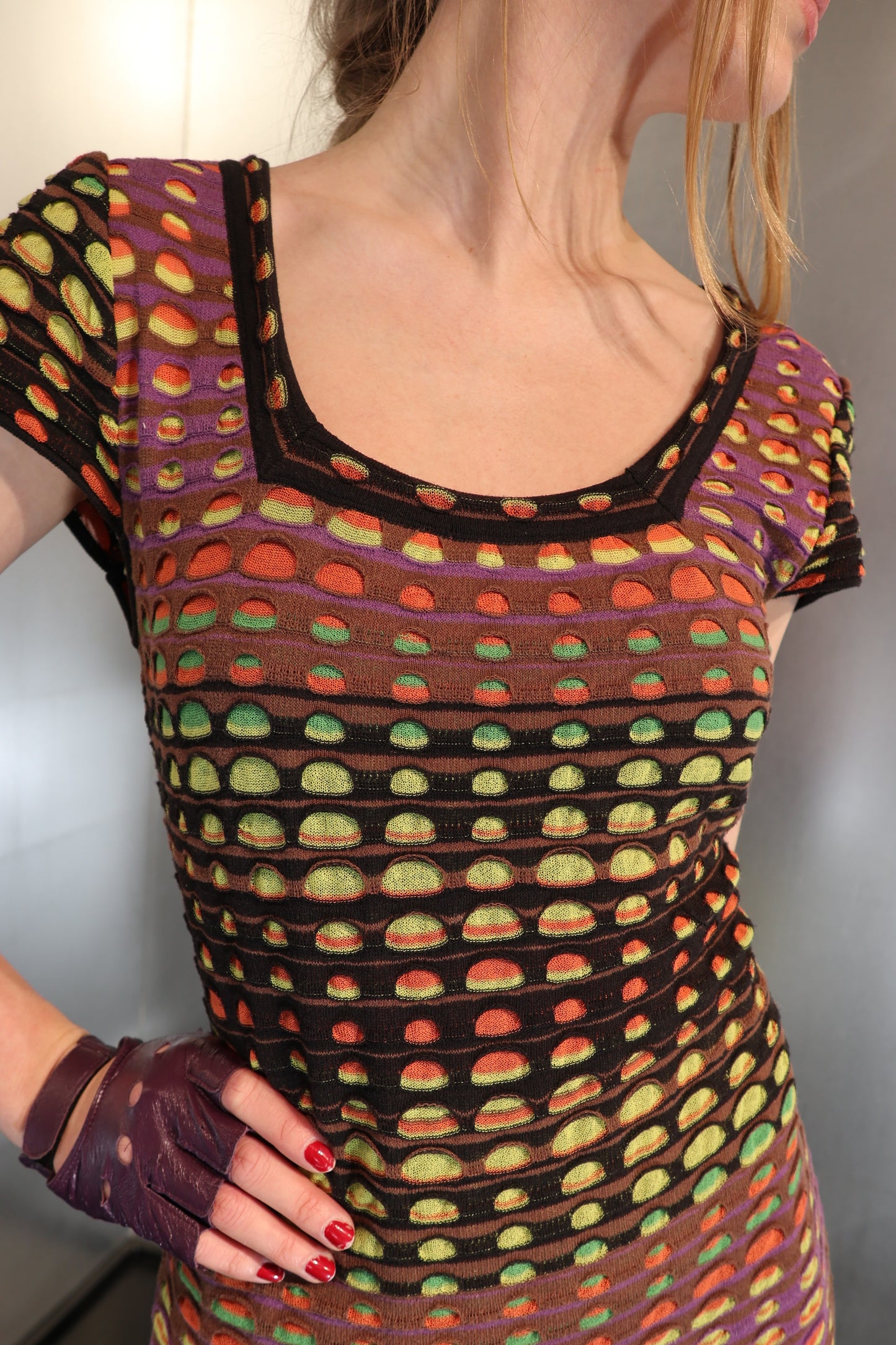 M by Missoni Geometric Dress