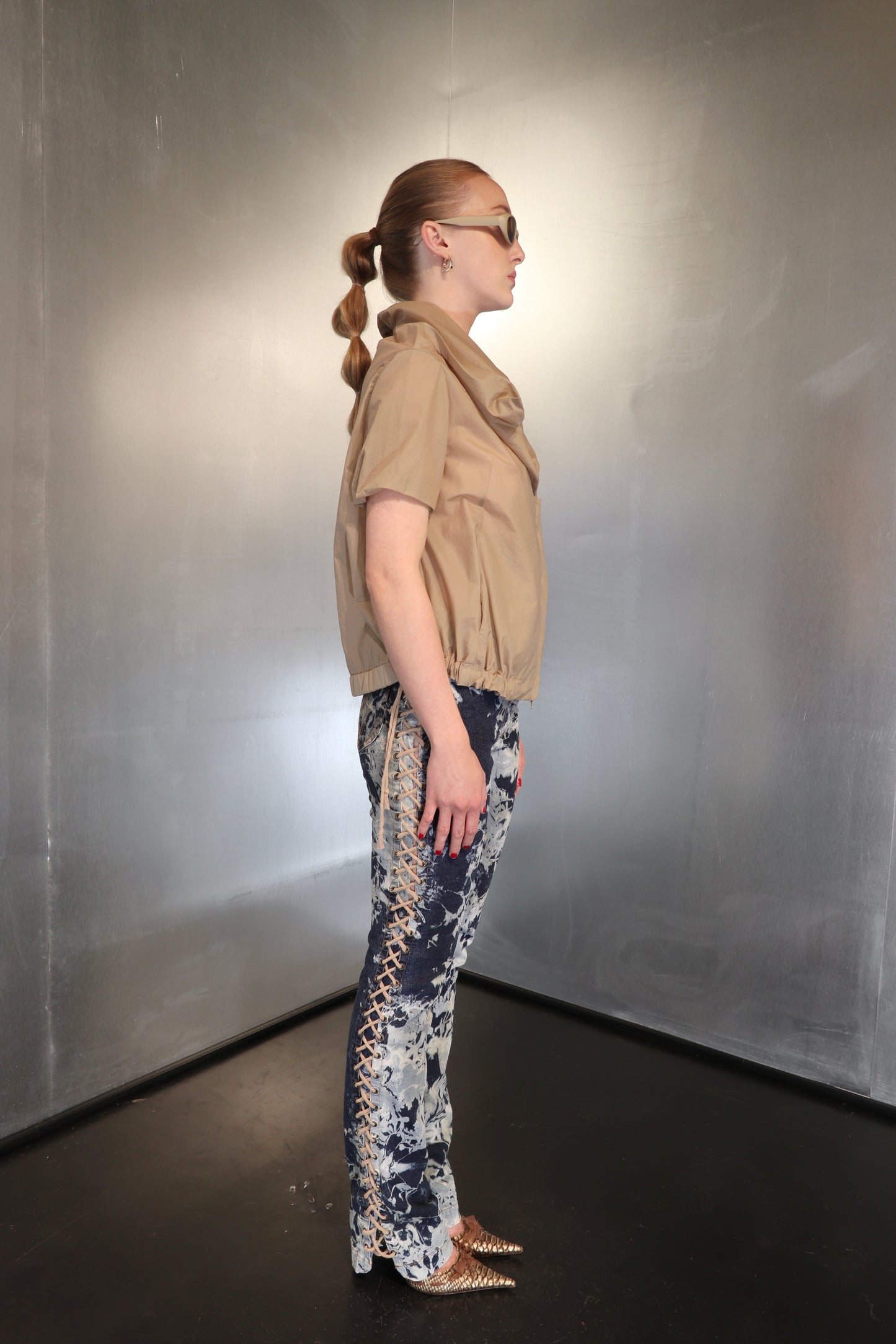 Vintage Marni Technical Nylon Blouse