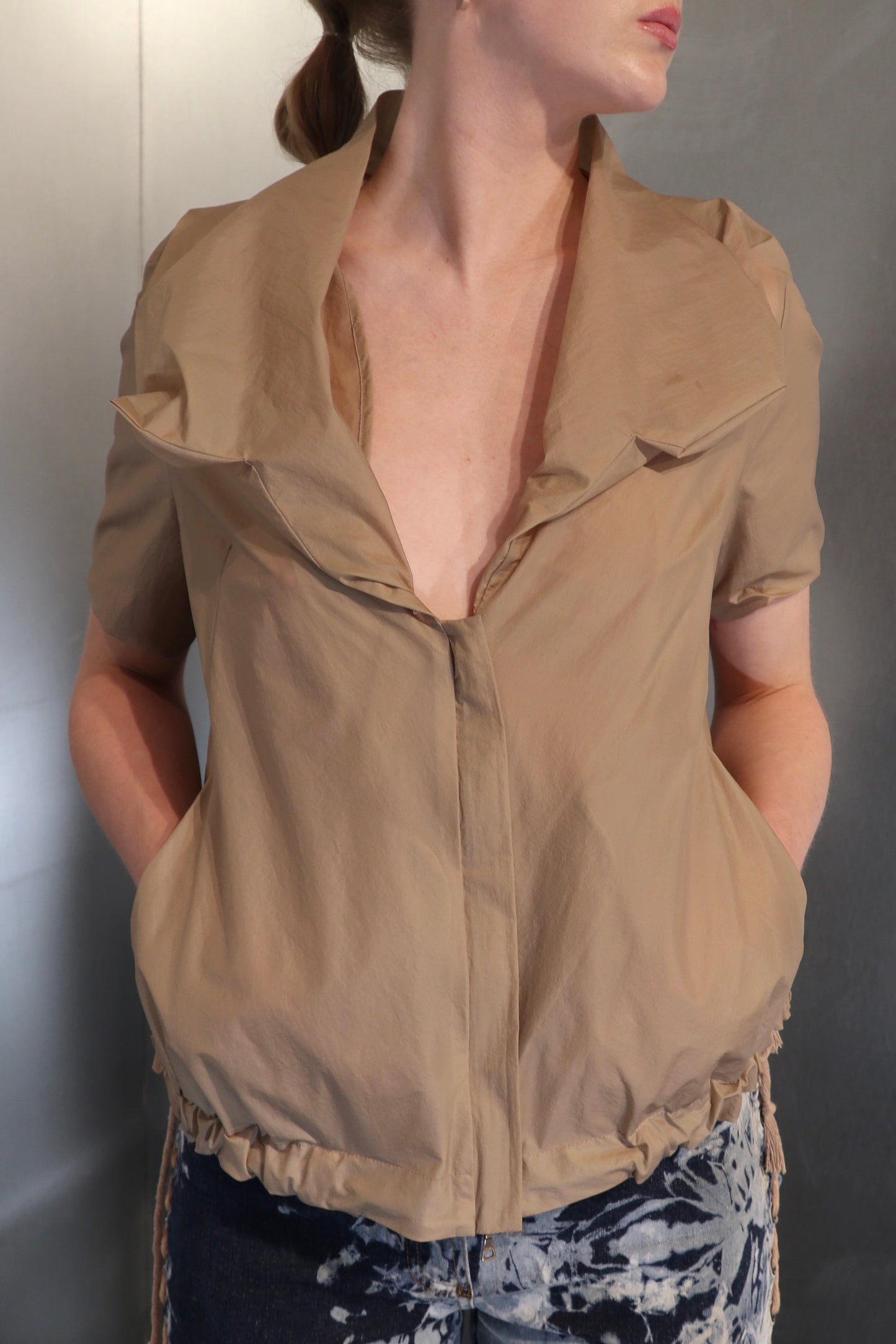 Vintage Marni Technical Nylon Blouse