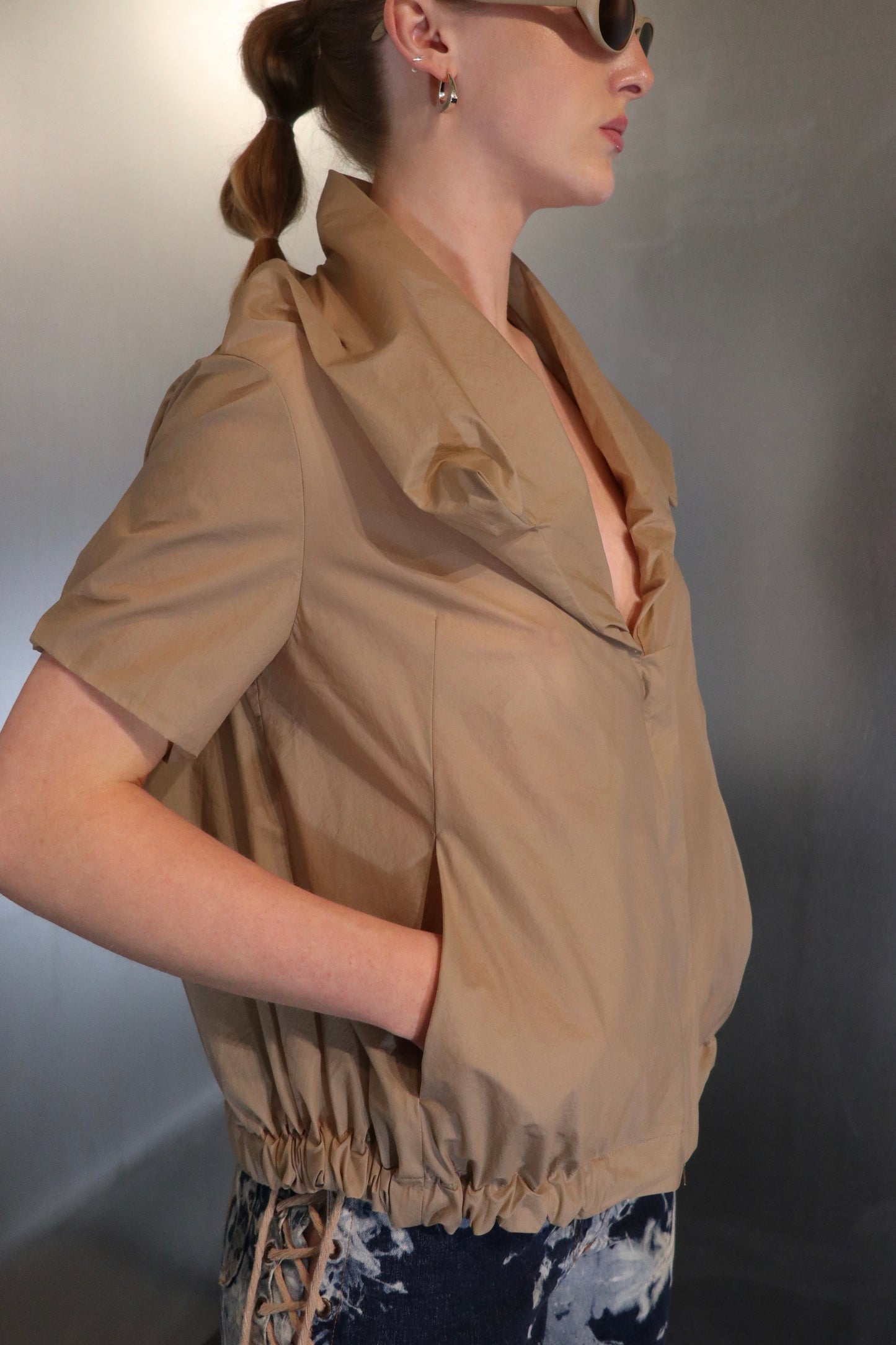 Vintage Marni Technical Nylon Blouse