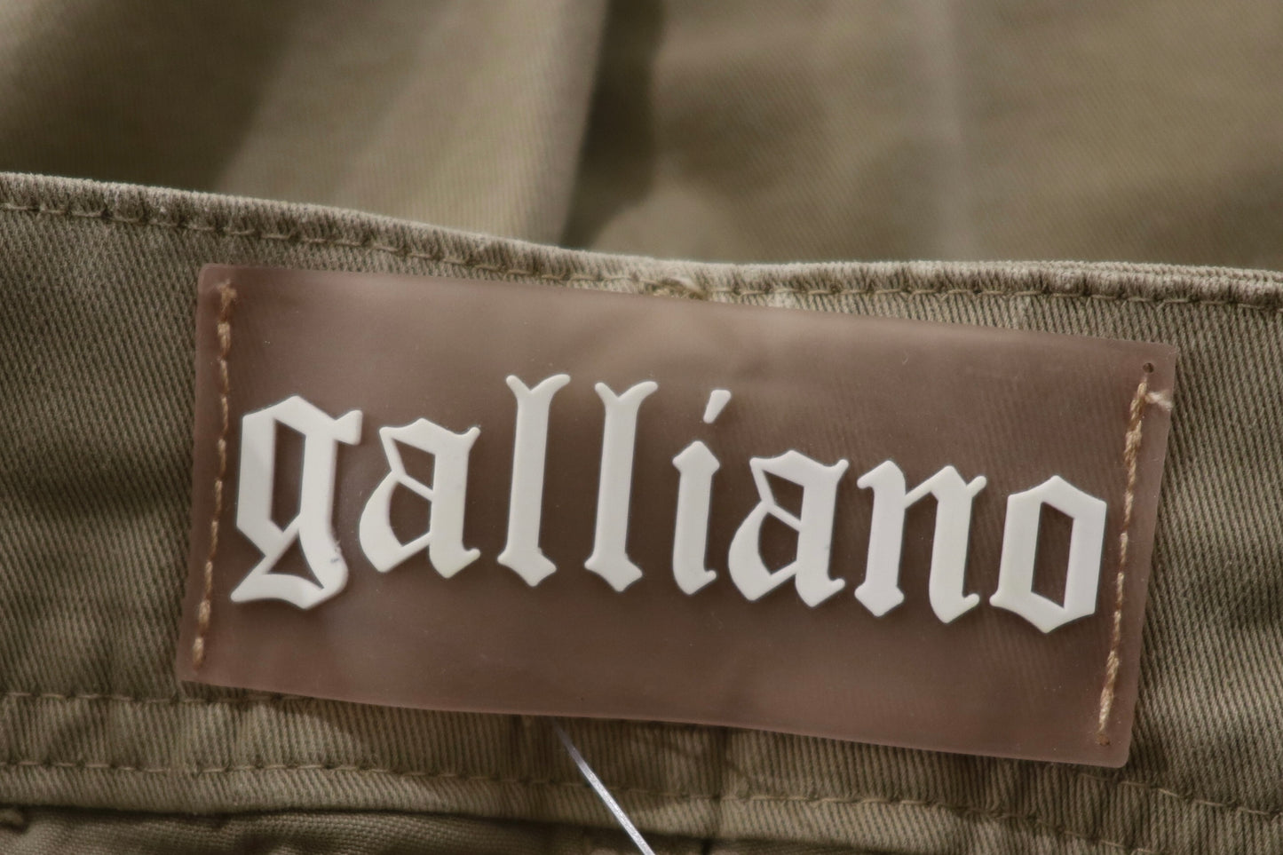 Deadstock John Galliano Low Rise Buckle Trousers