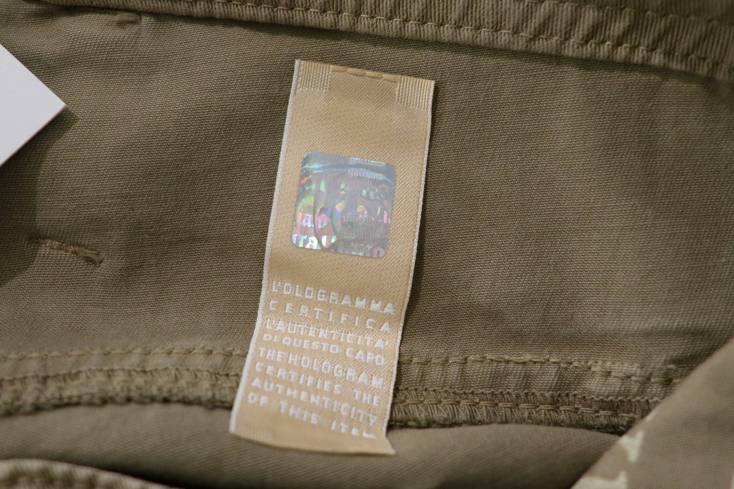 Deadstock John Galliano Low Rise Buckle Trousers