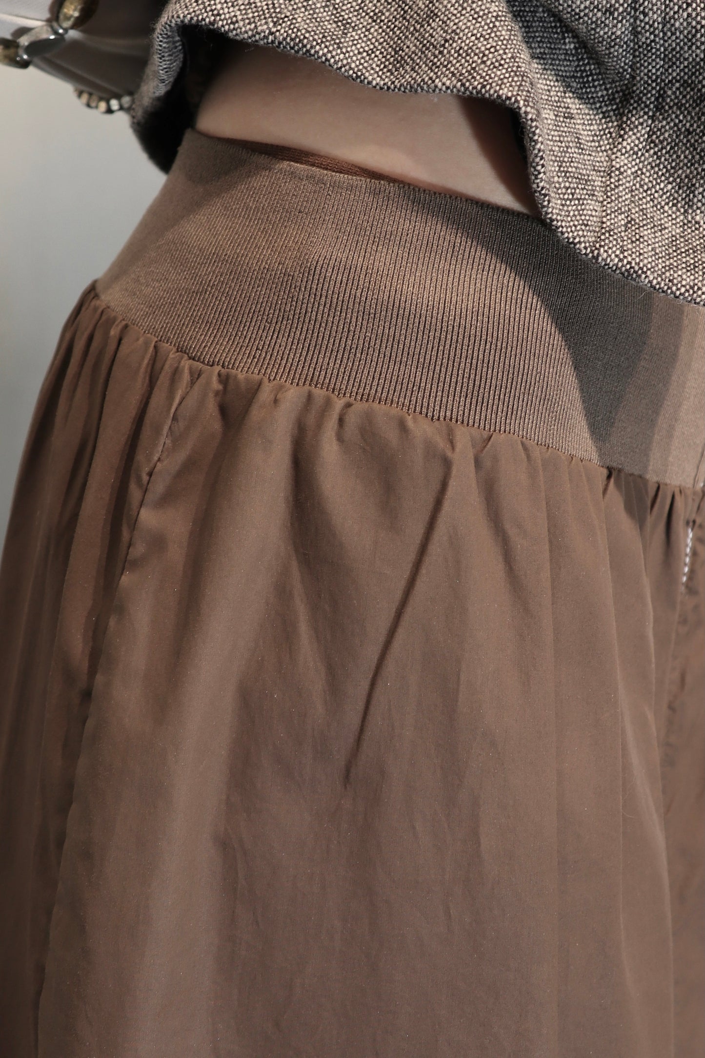 Sportmax utility zip balloon skirt