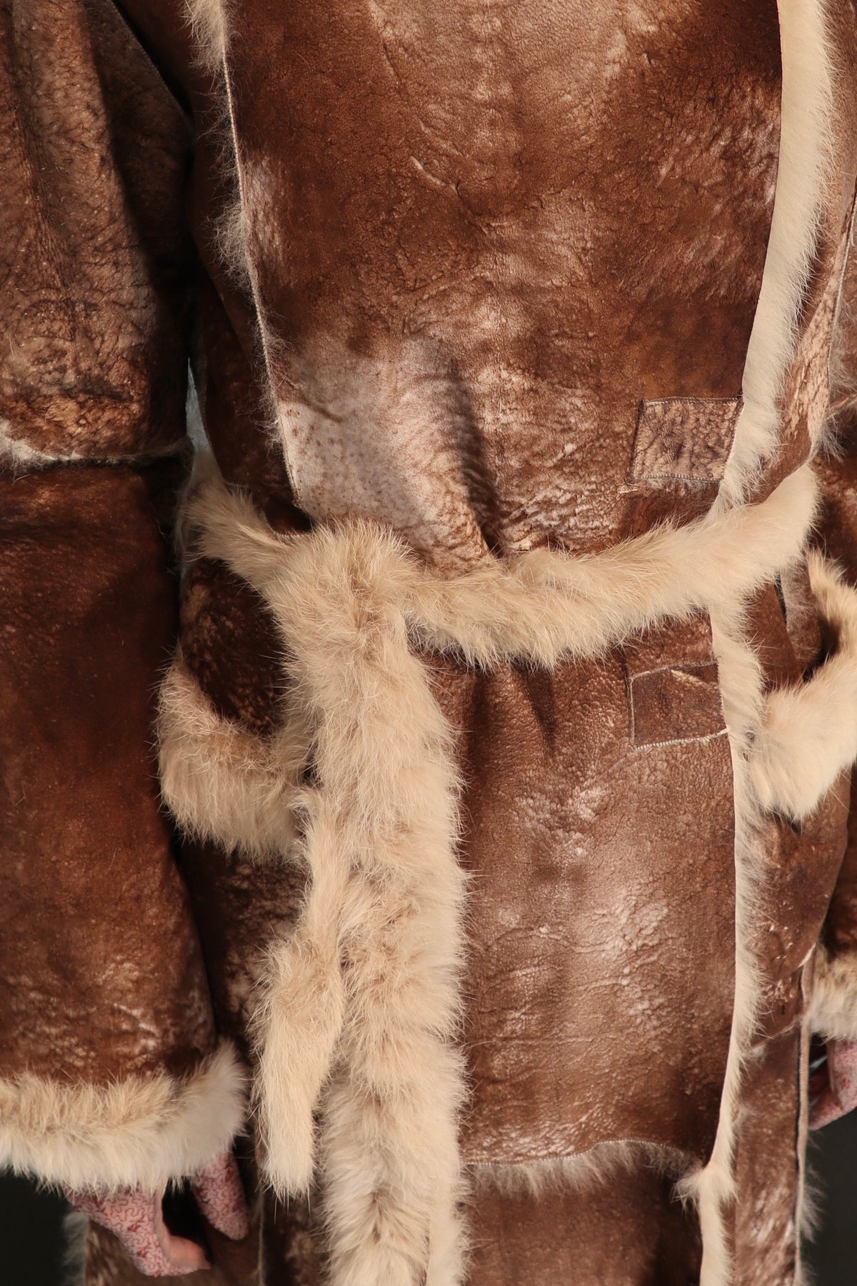 70´s Soft Suede Fur Coat