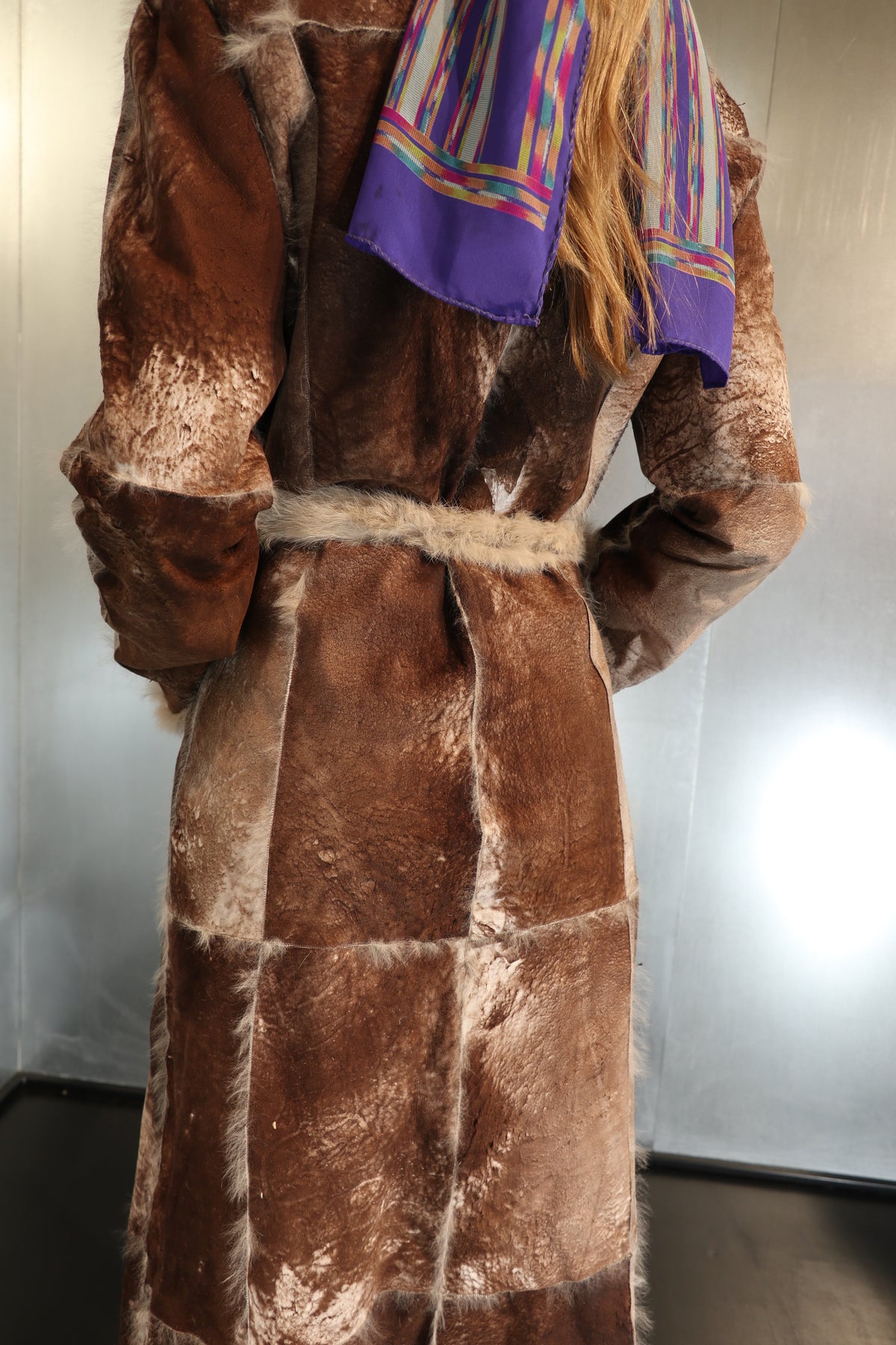 70´s Soft Suede Fur Coat