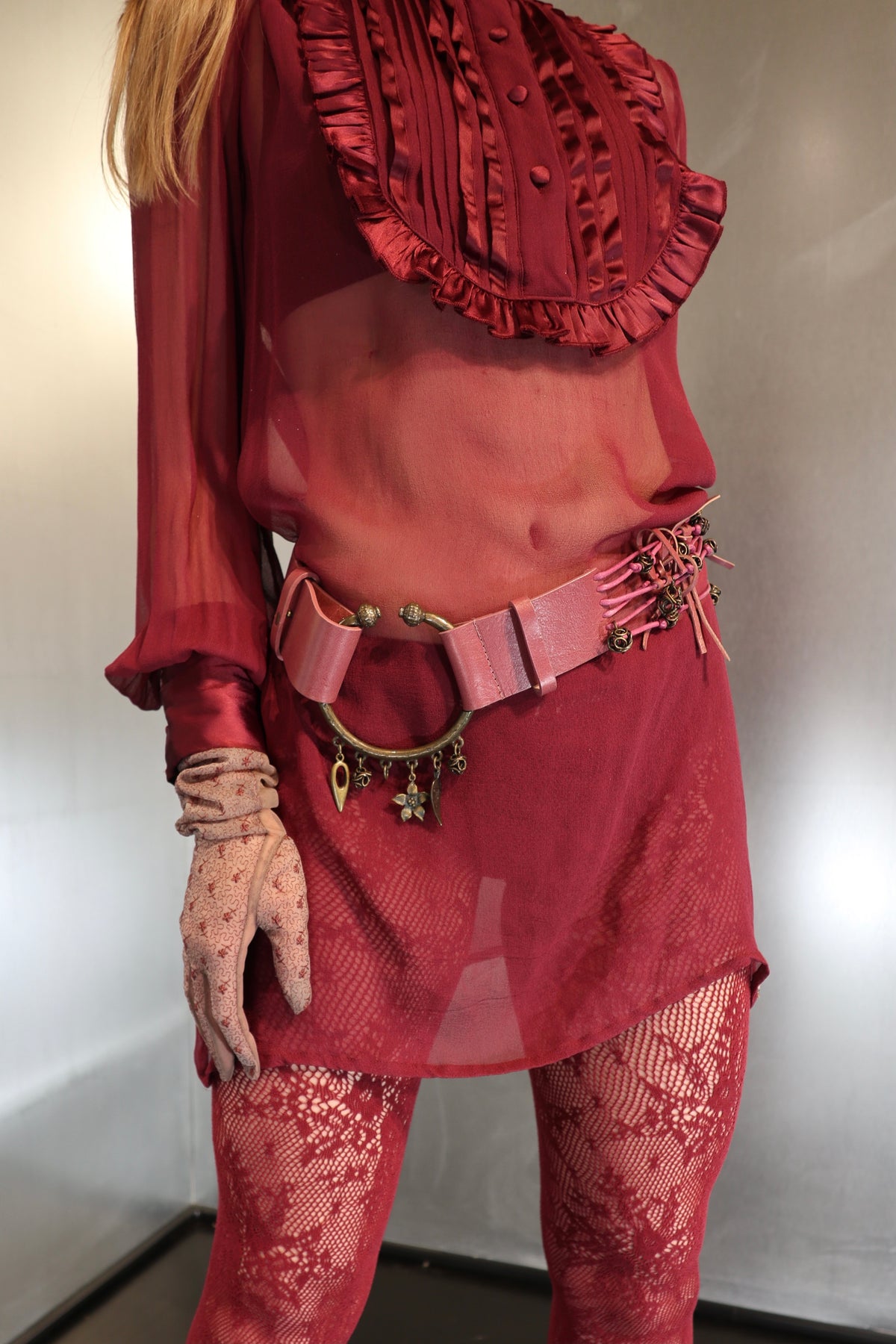 Vintage Galliano Bib Front Dress