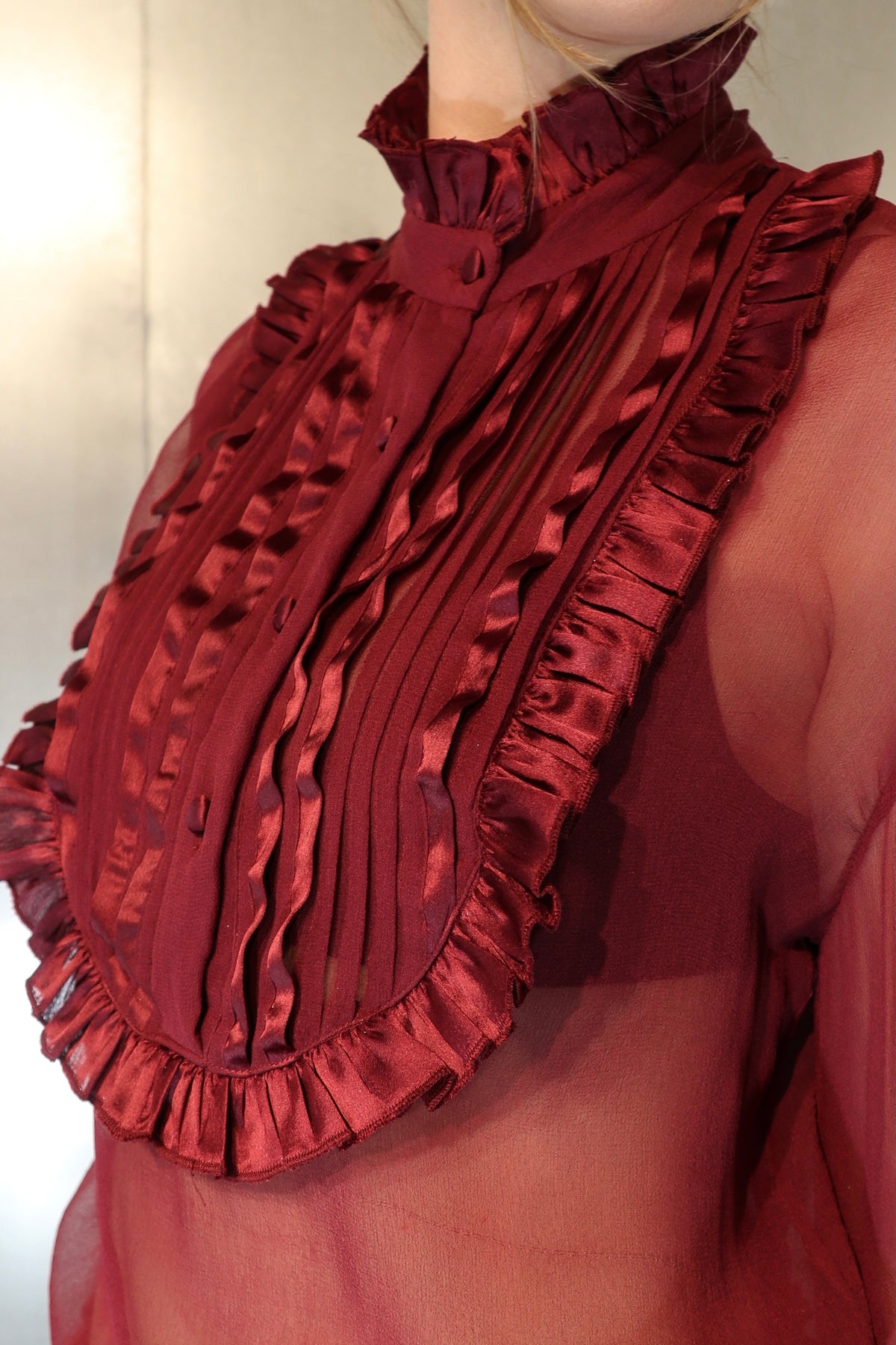 Vintage Galliano Bib Front Dress