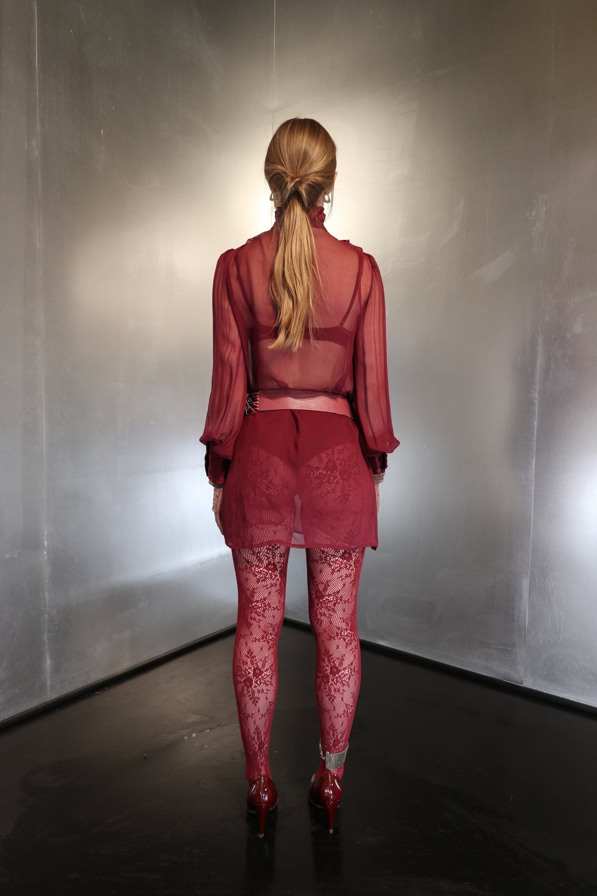 Vintage Galliano Bib Front Dress