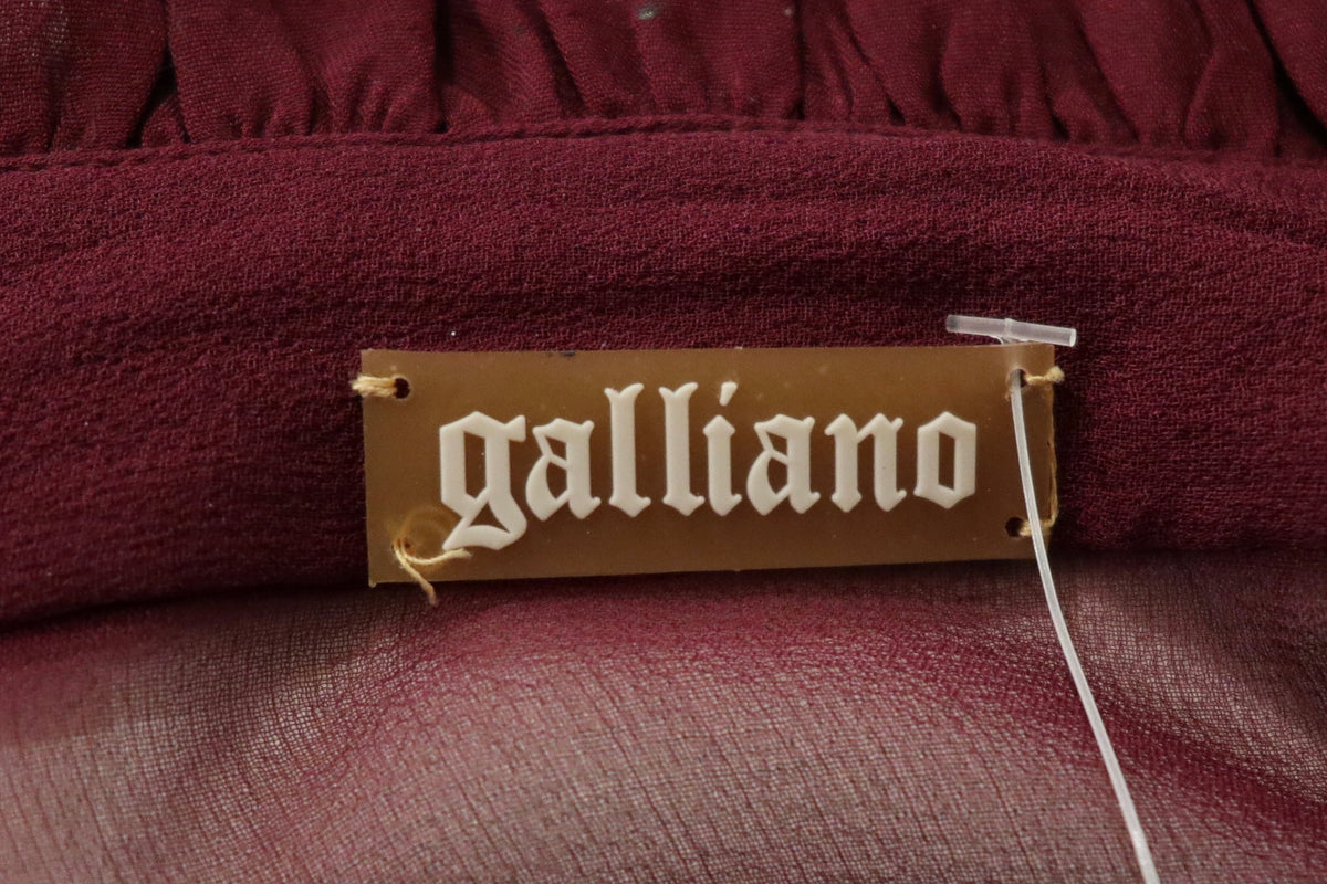 Vintage Galliano Bib Front Dress