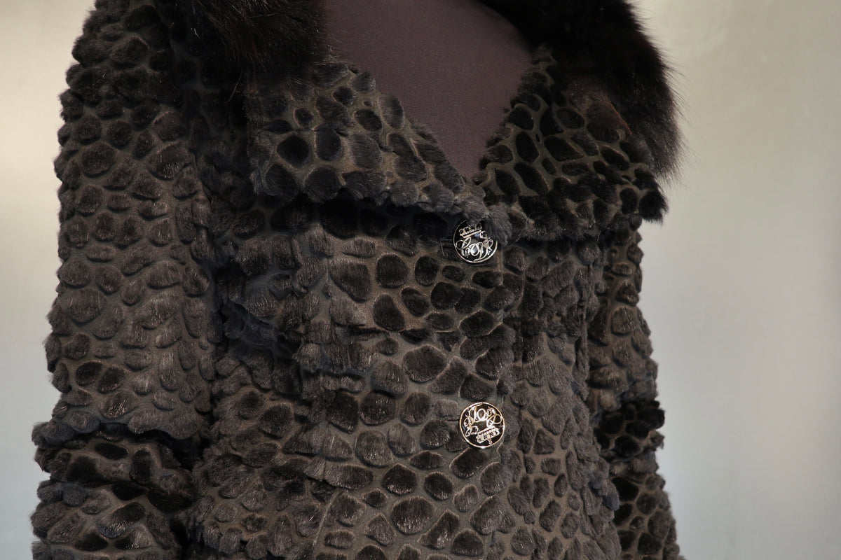 Vintage Embellished Button Jacket
