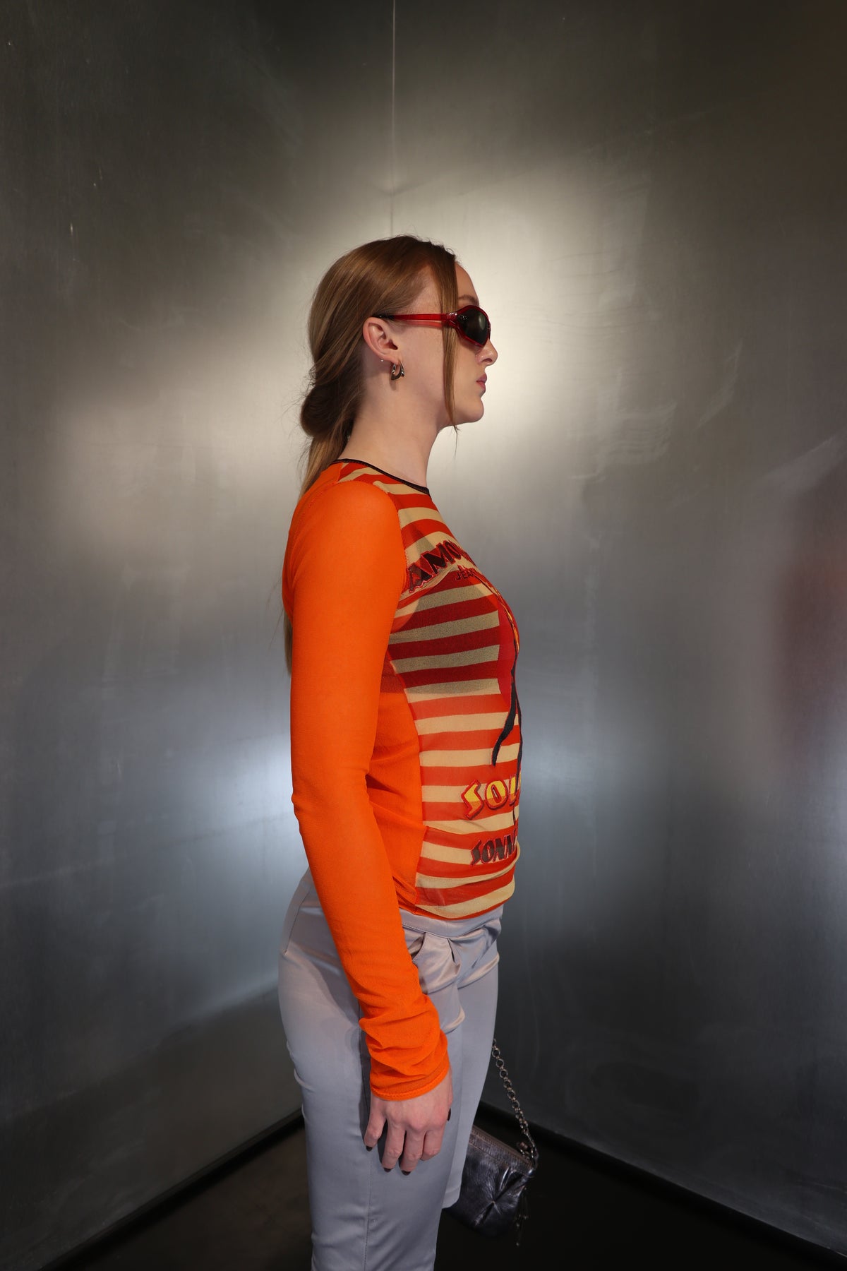 Jean Paul Gaultier Soleil mesh Top