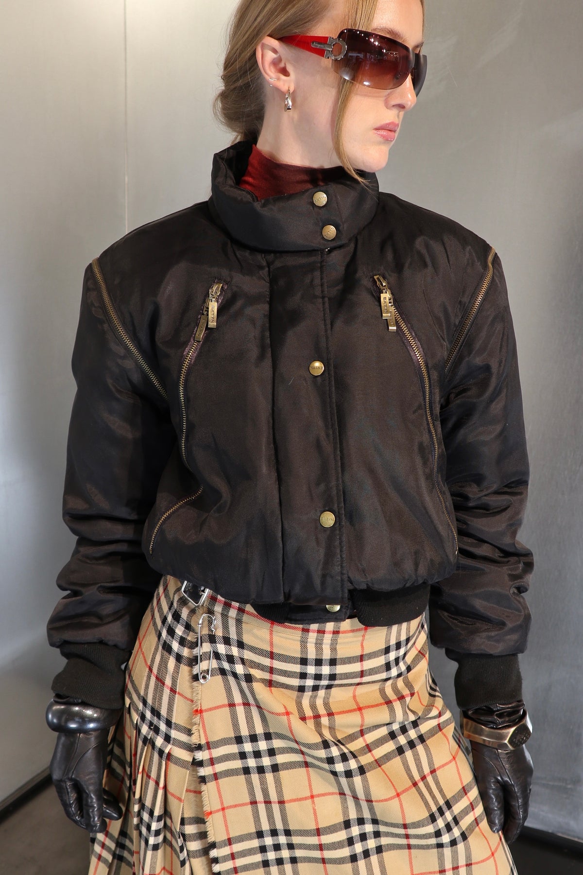 Vintage EXTYN Cut Out Bomber