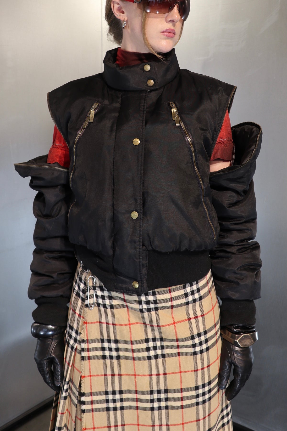 Vintage EXTYN Cut Out Bomber