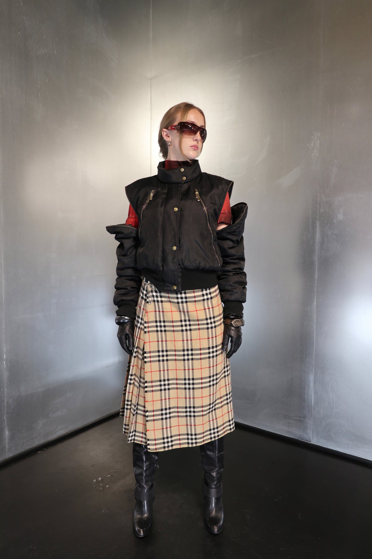 Vintage EXTYN Cut Out Bomber