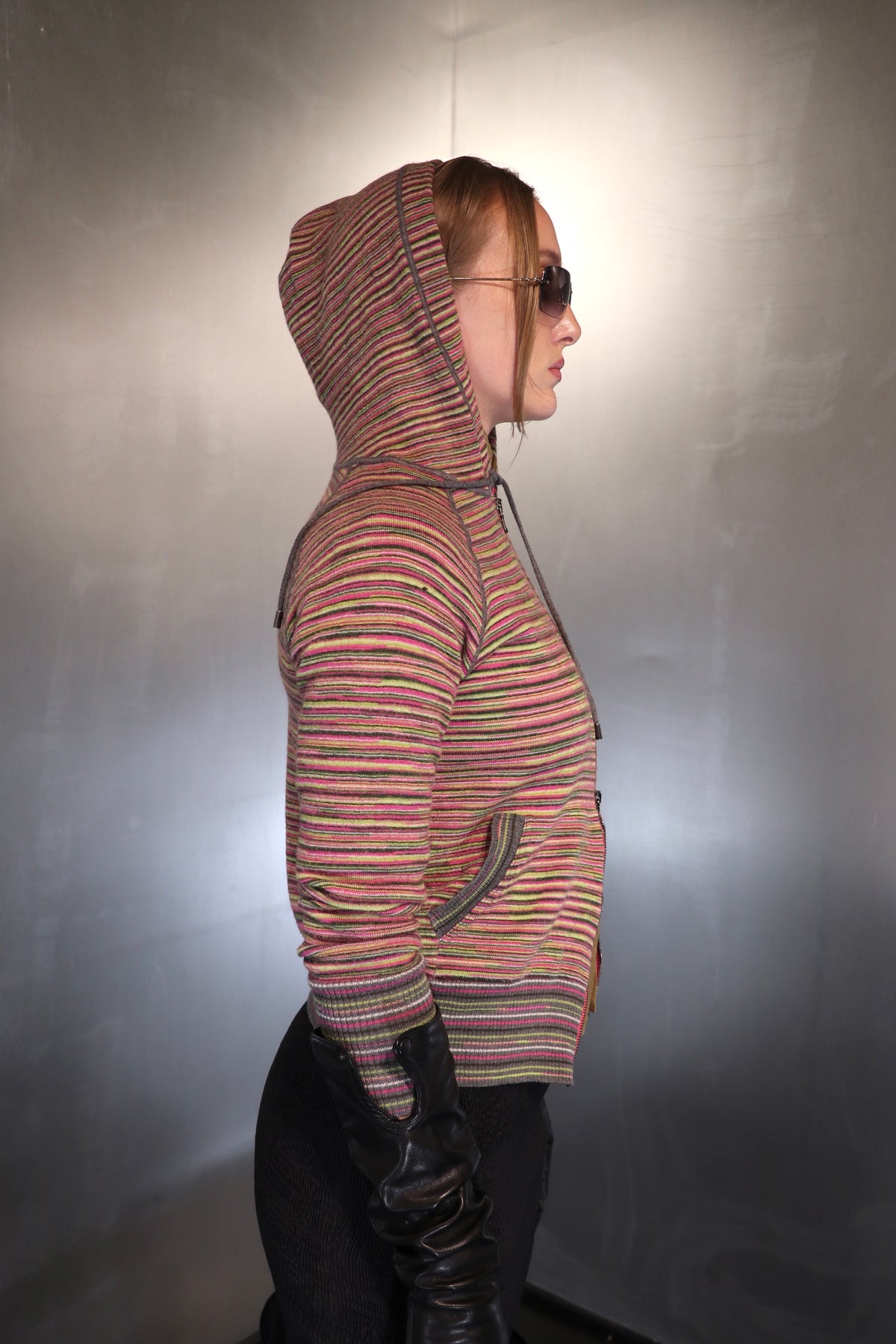 Vintage M by Missoni Knit Hoodie