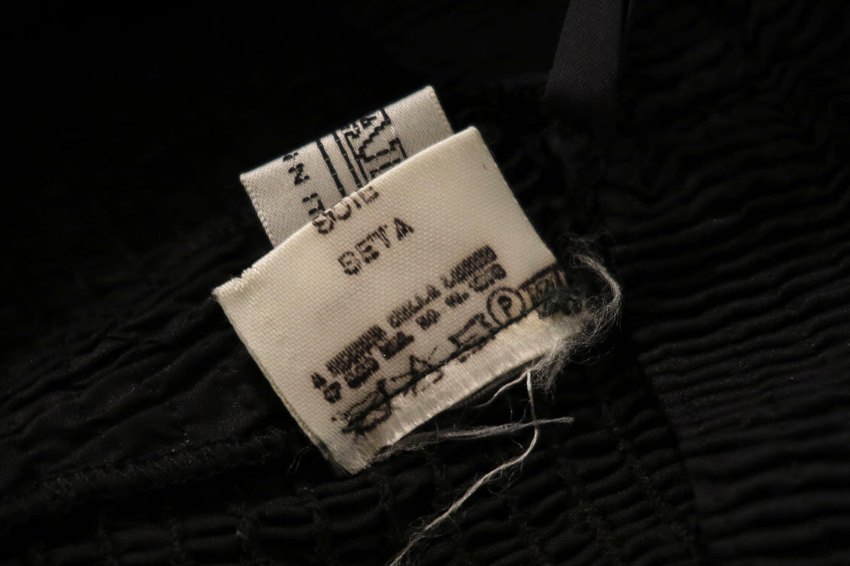 Vintage Structured Frill Skirt Dress