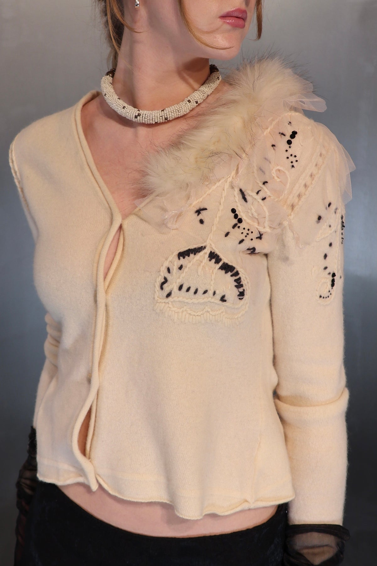 CLASS by Roberto Cavalli Detailed Cardigan
