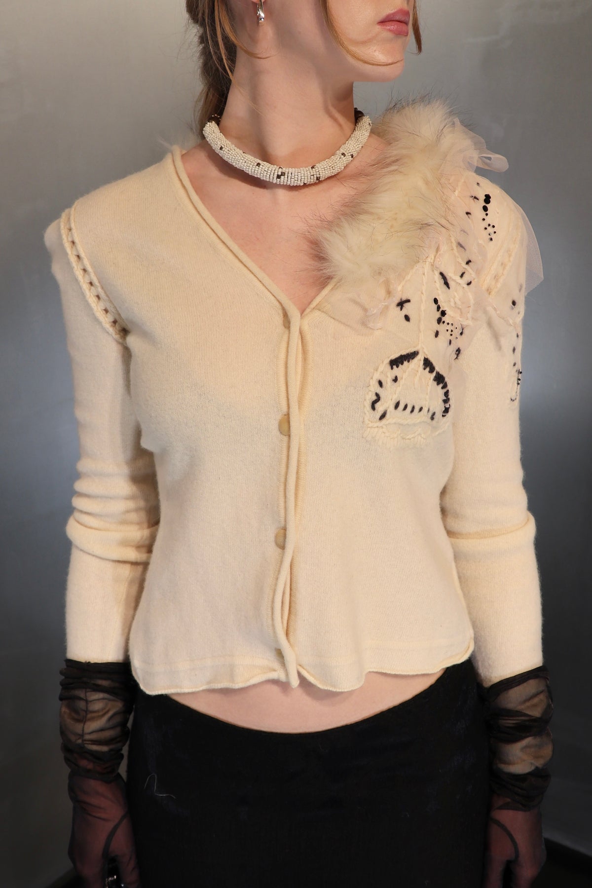 CLASS by Roberto Cavalli Detailed Cardigan