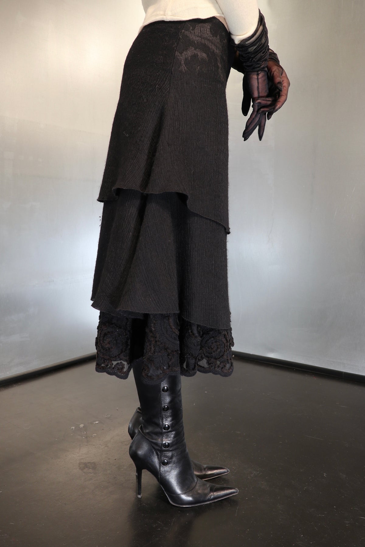 CLASS by Roberto Cavalli Layered Skirt