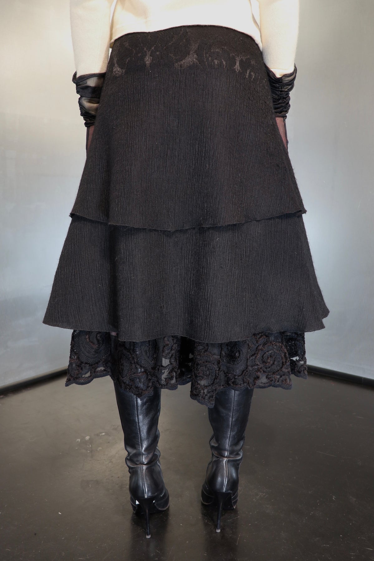 CLASS by Roberto Cavalli Layered Skirt